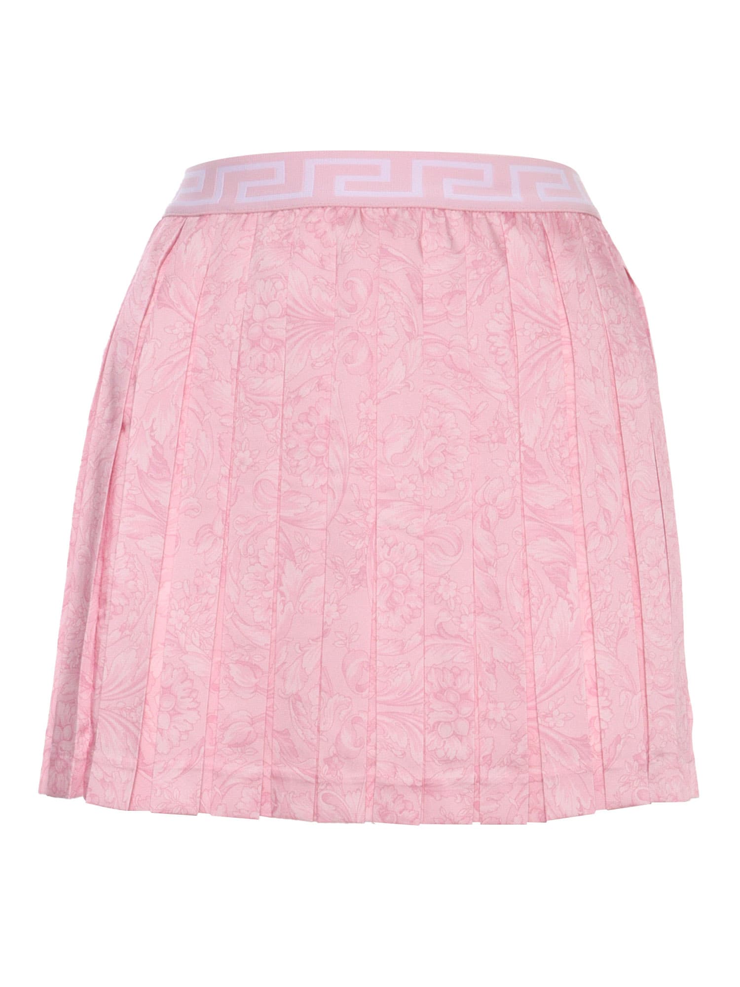 Versace Kids' Pink Barocco Skirt