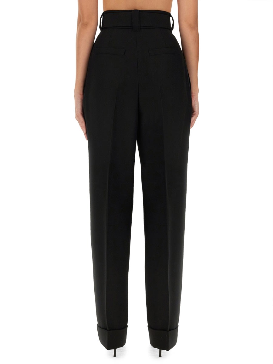 Shop Max Mara Street Piano Pants In Black