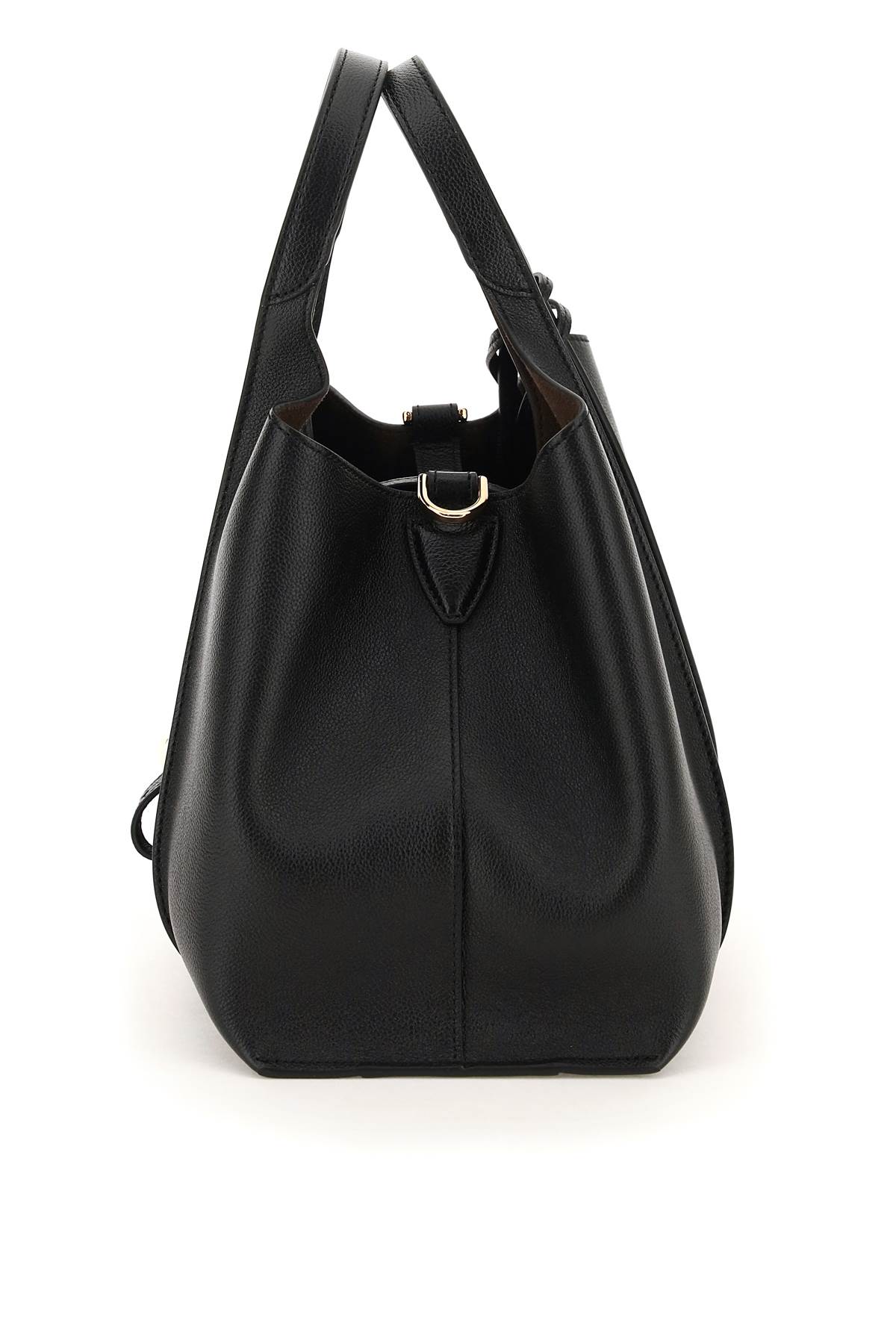 Tod's T Timeless Shopping Bag In Nero (black)