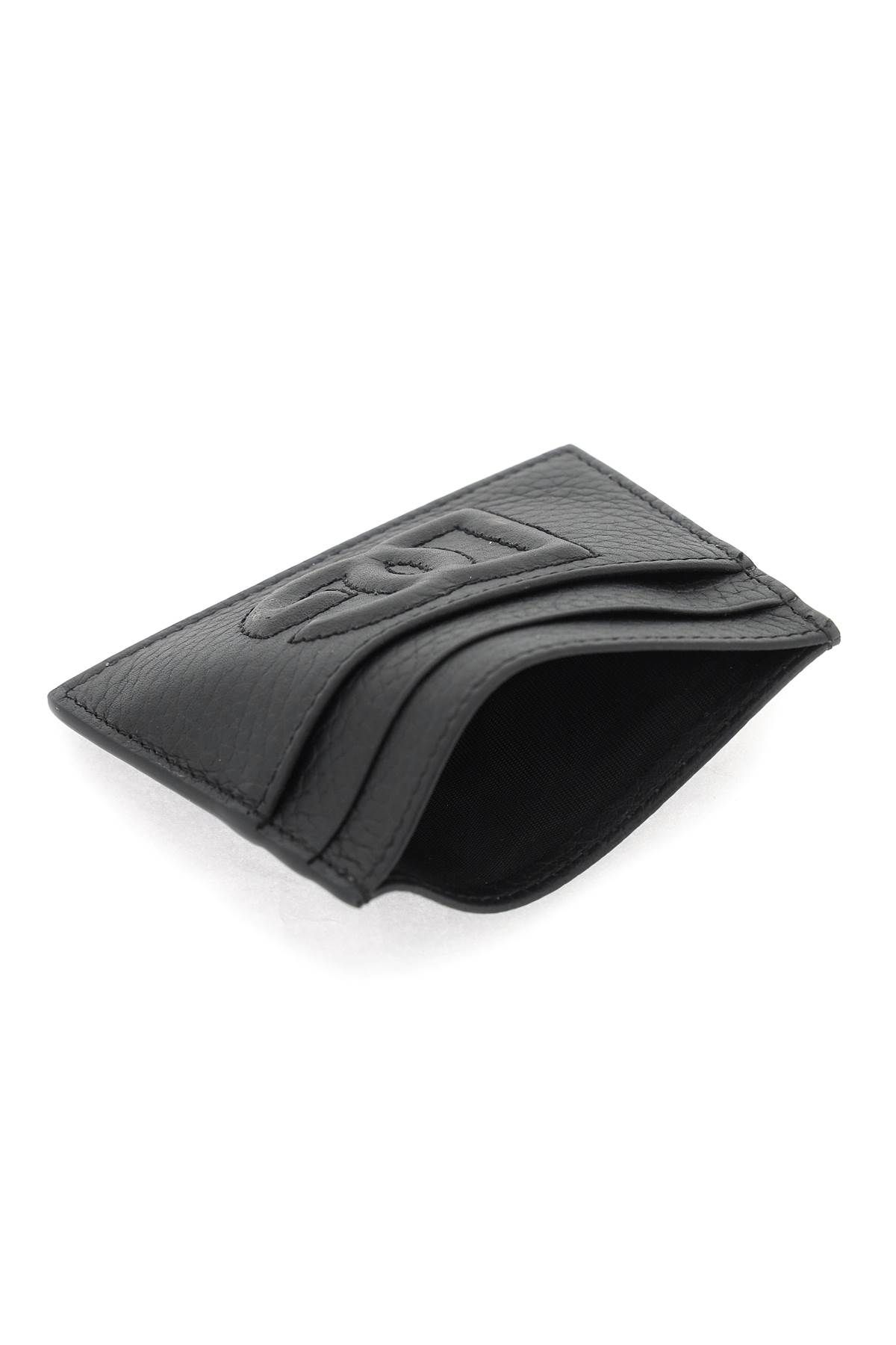 Shop Dolce & Gabbana Cardholder With Dg Logo In Nero (black)