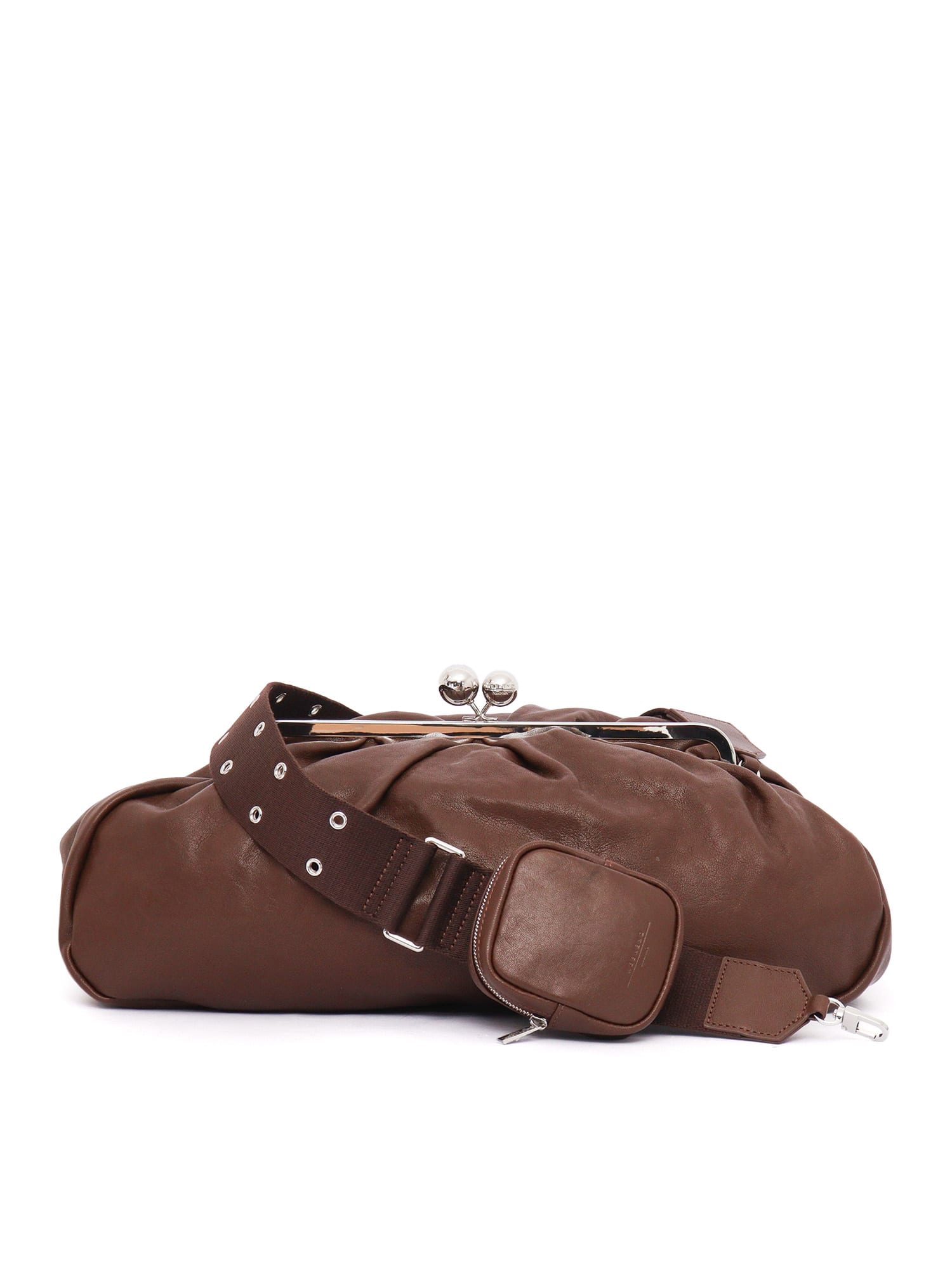 Weekend Max Mara Hand Held Bag. In Brown