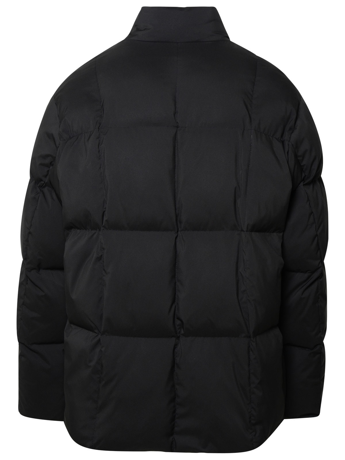 Shop Ambush Black Polyester Down Jacket In Tap Shoe No Color