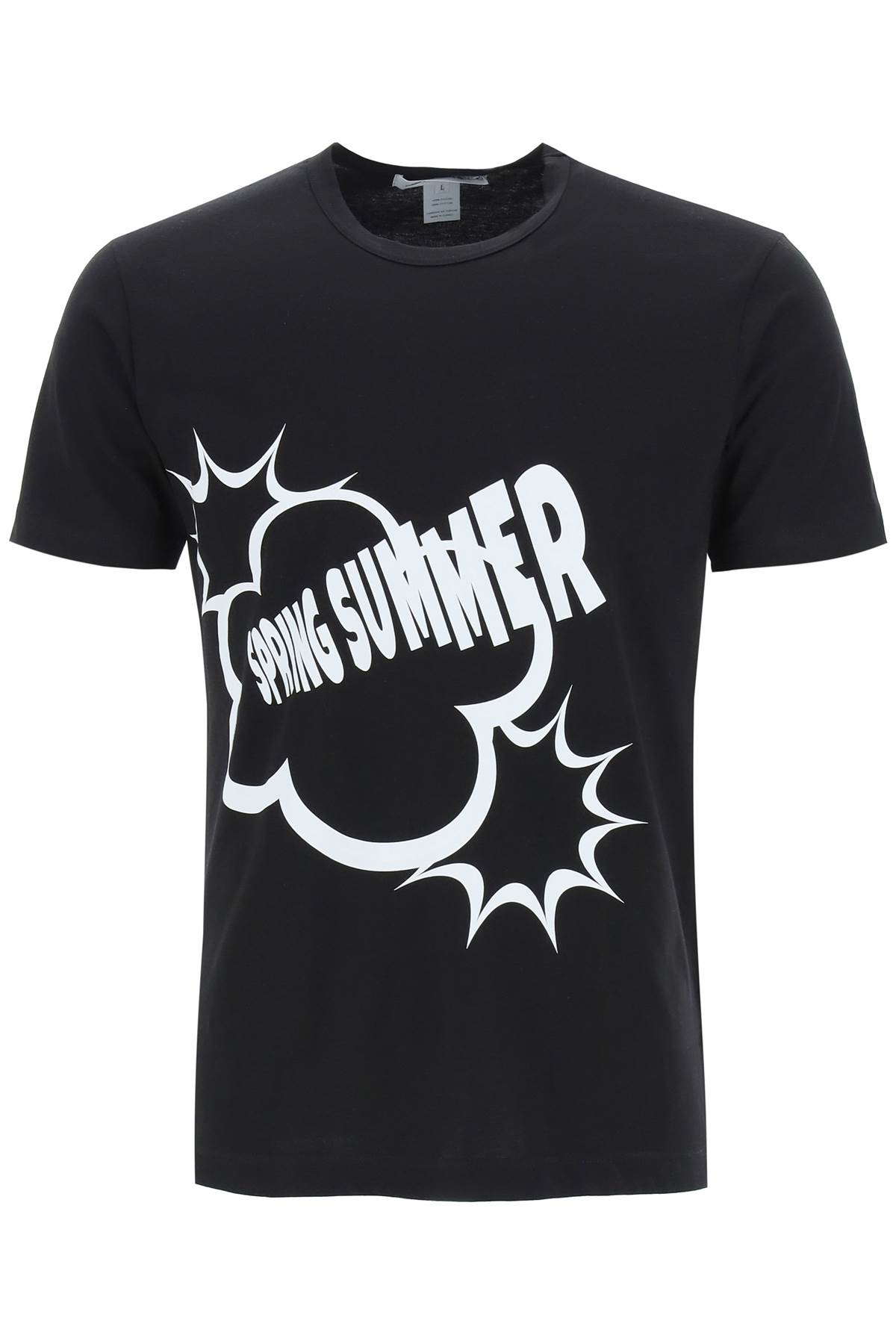 Comme des Garçons Shirt Spring Summer Print T-shirt