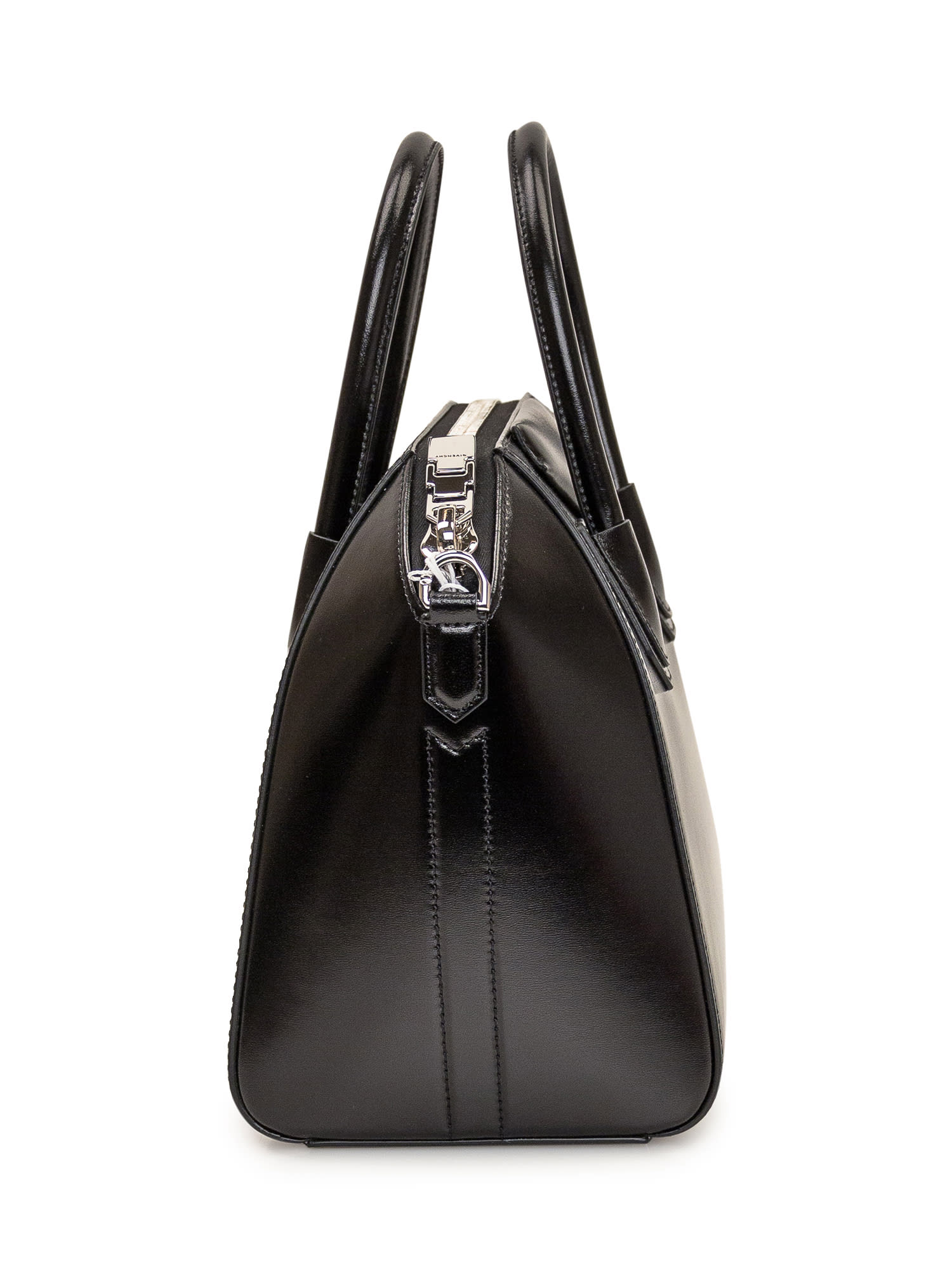 Shop Givenchy Antigona Small Bag In Black