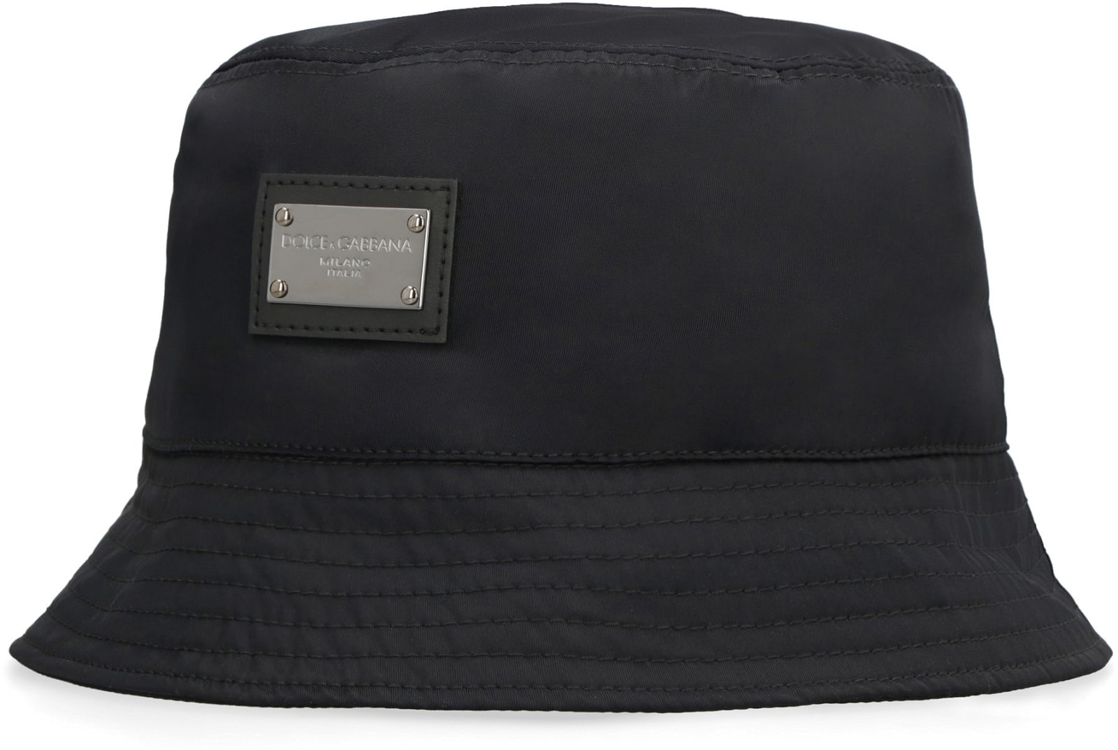 Shop Dolce & Gabbana Bucket Hat In Nero