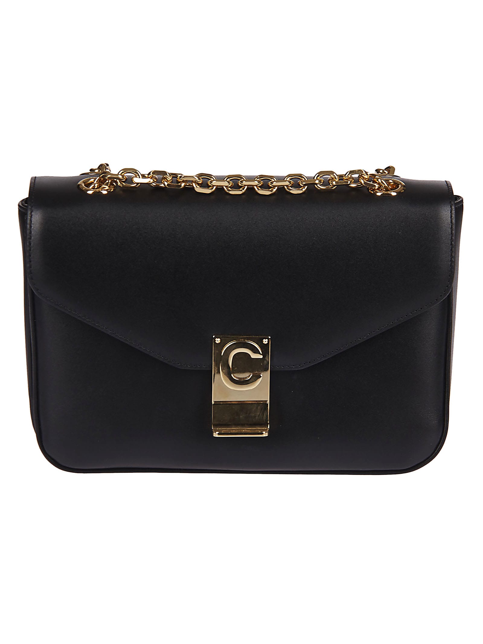 Celine Teal Logo Shoulder Bag main image 0