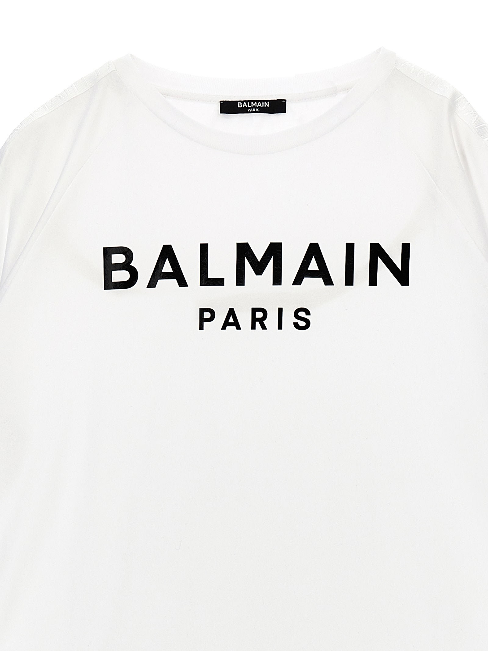 BALMAIN LOGO PRINT T-SHIRT