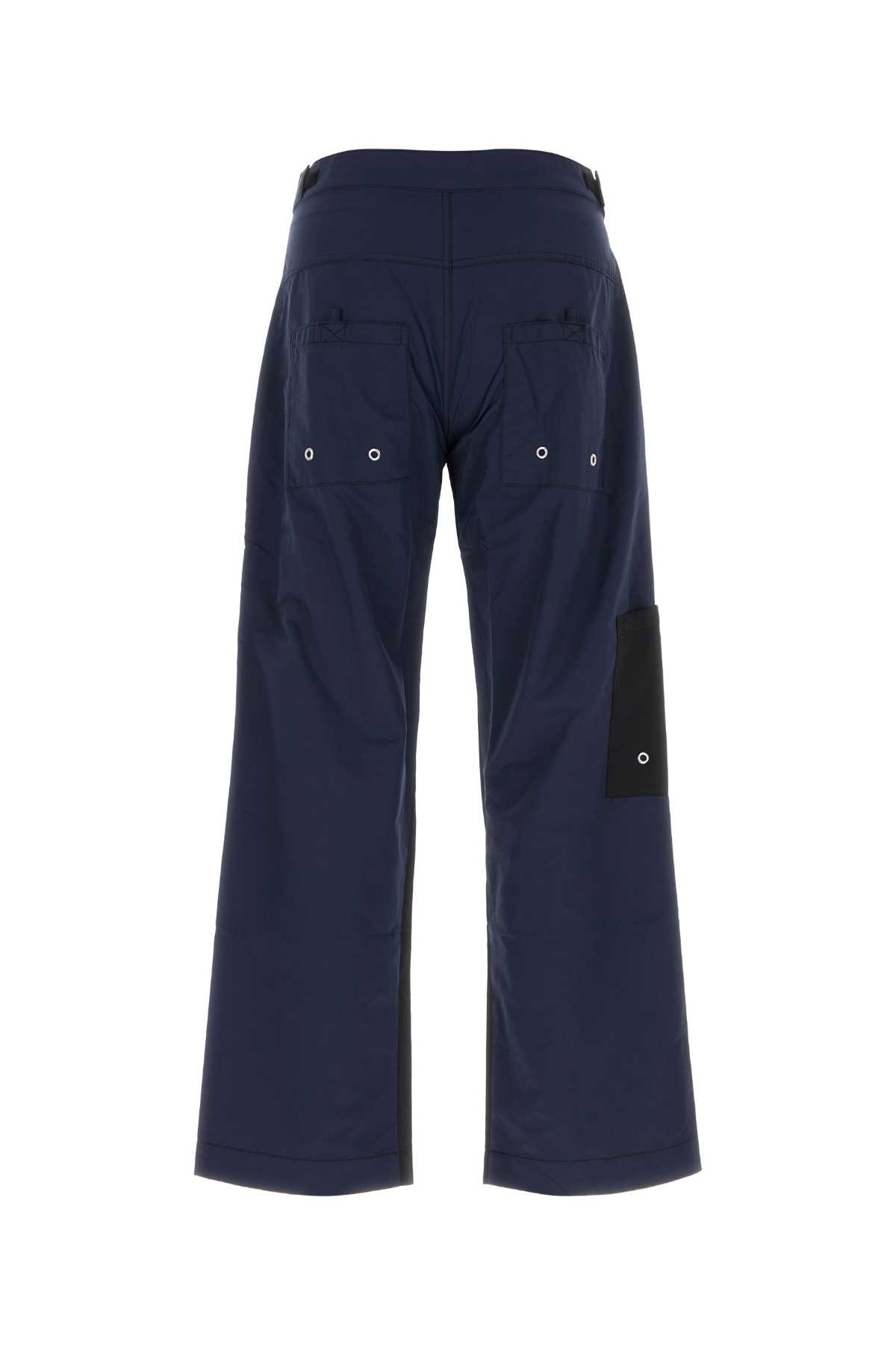 Gimaguas Two-tone Nylon Cedric Pant In Black
