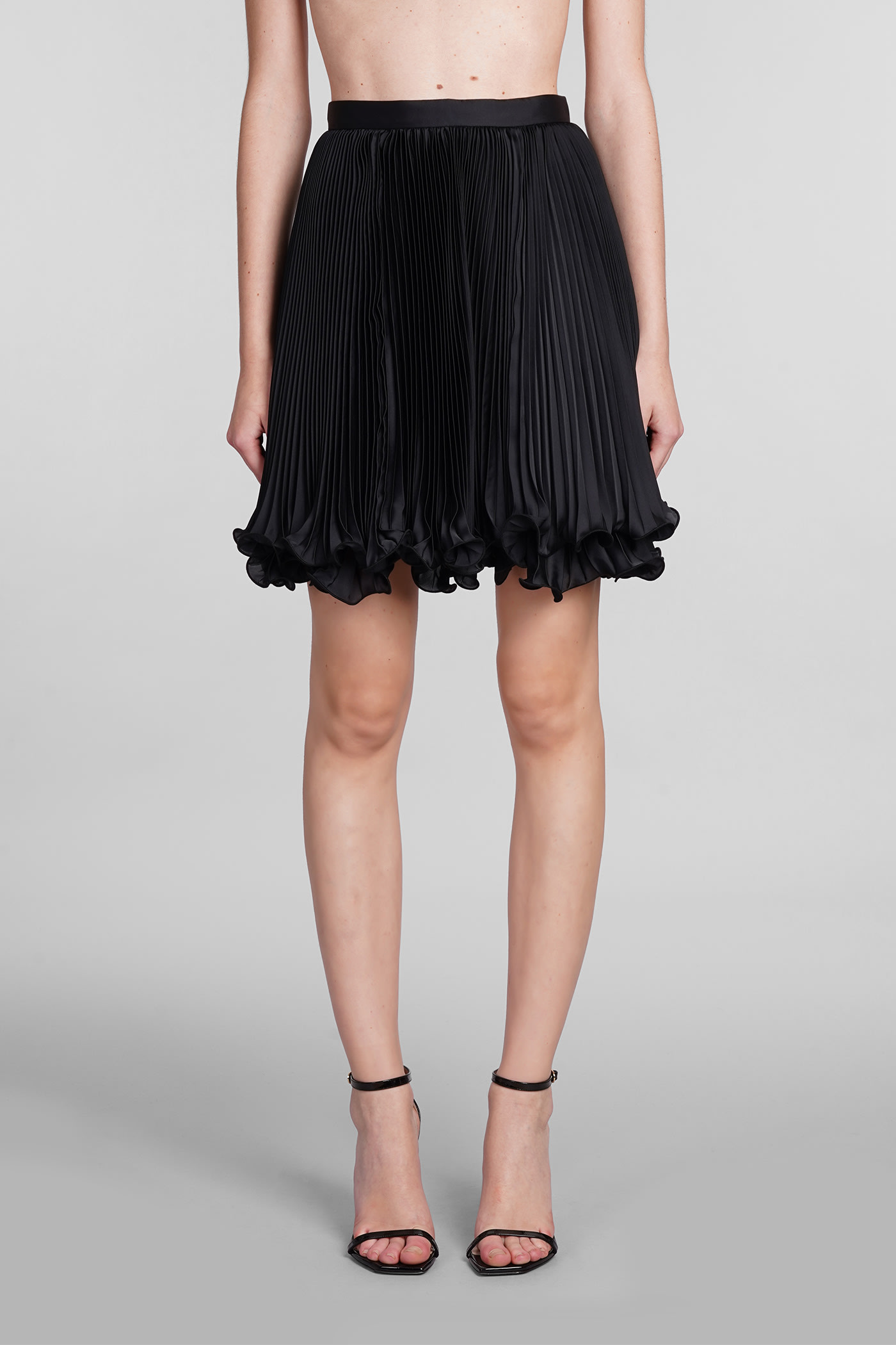 Skirt In Black Polyester