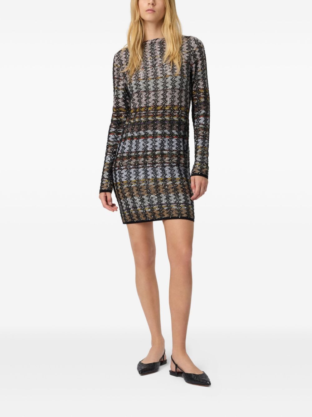 Missoni Short Dress In Blue
