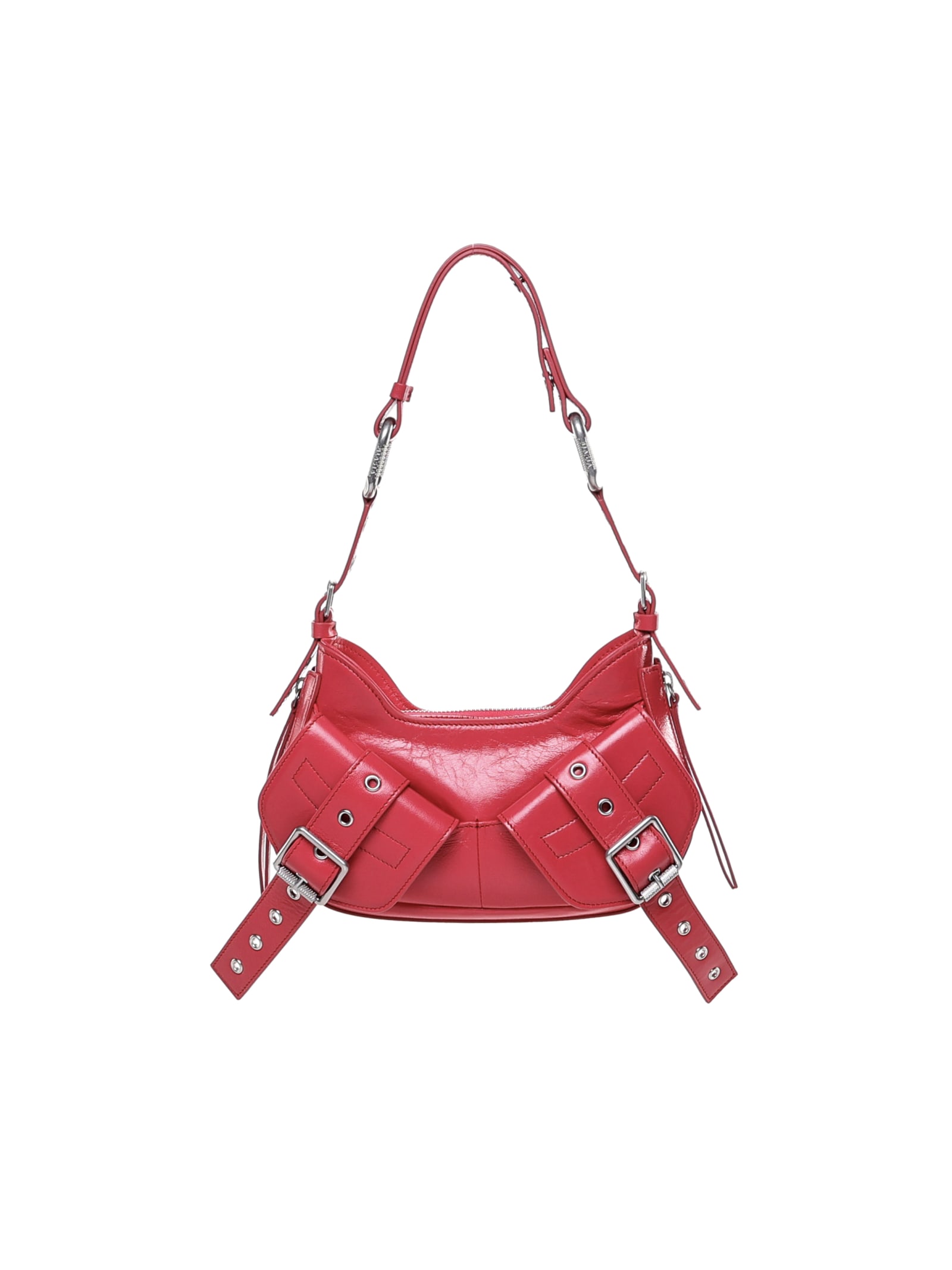 Shop Biasia Shoulder Bag Y2k.002 In Red