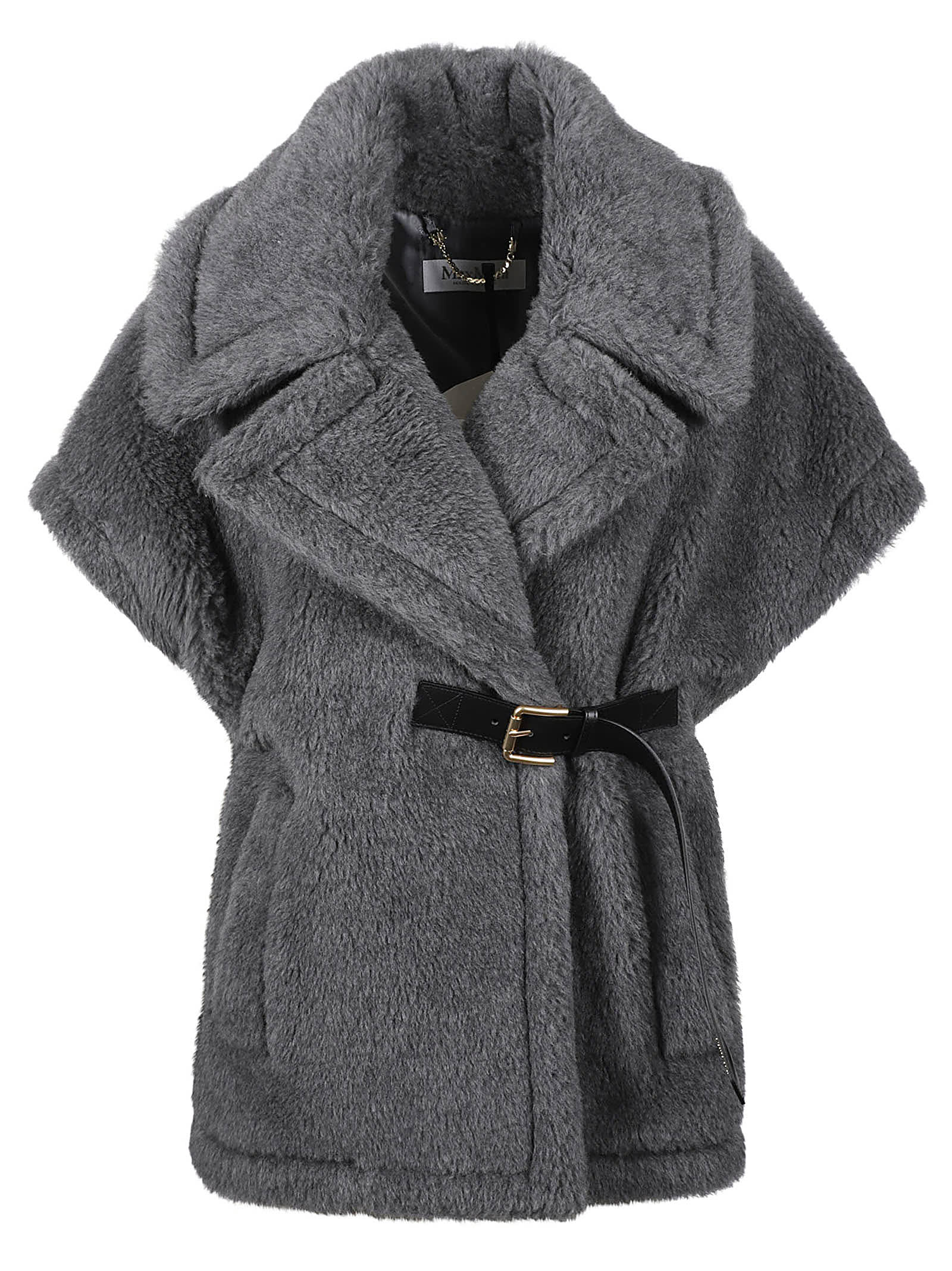 Shop Max Mara Newabavo Jacket In Grey