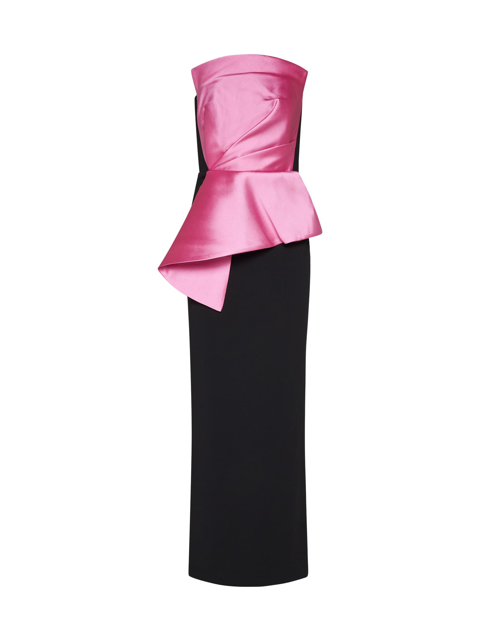 Shop Solace London Dress In Rose Pink/black