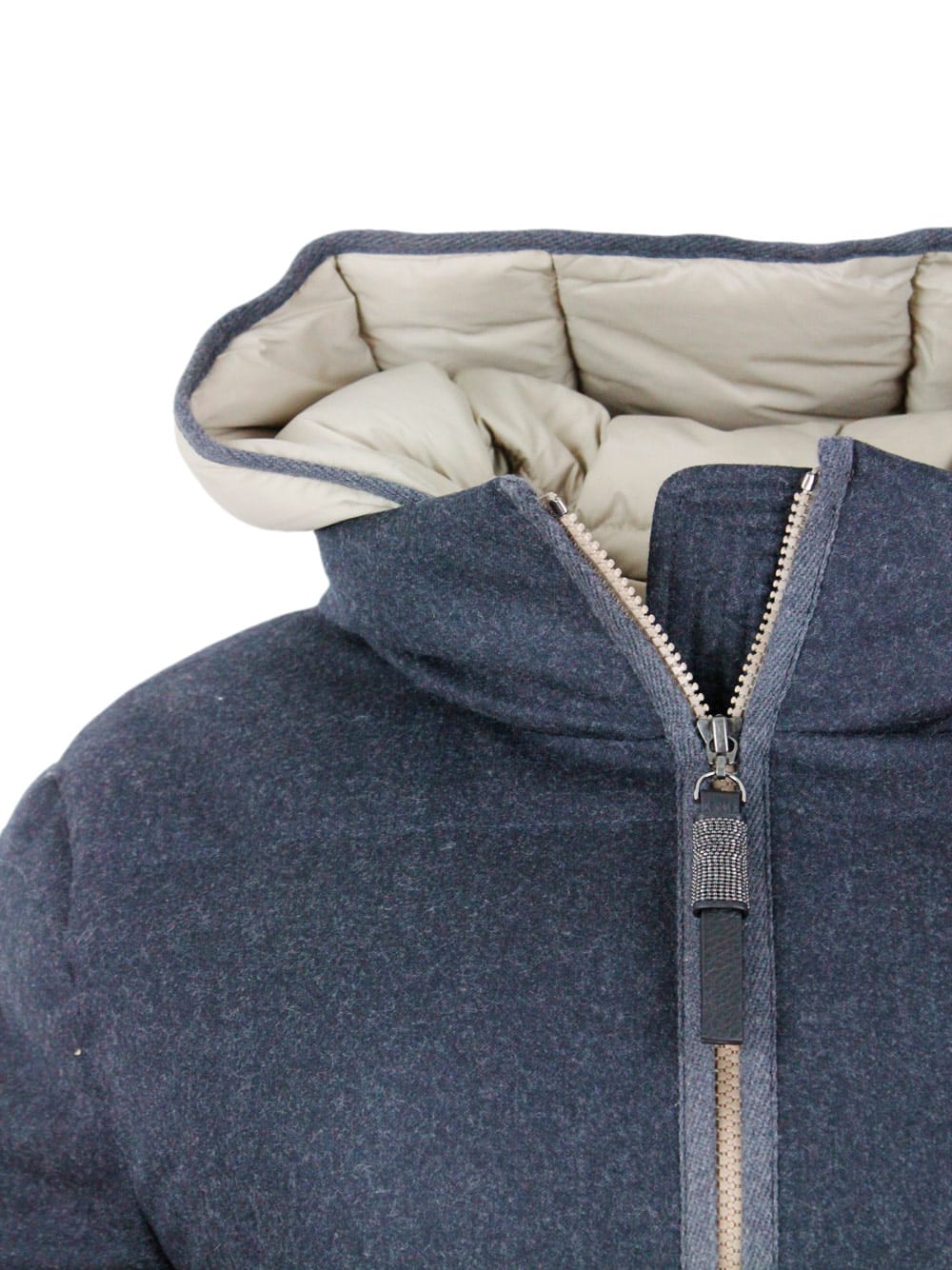 Shop Brunello Cucinelli Jacket In Grey