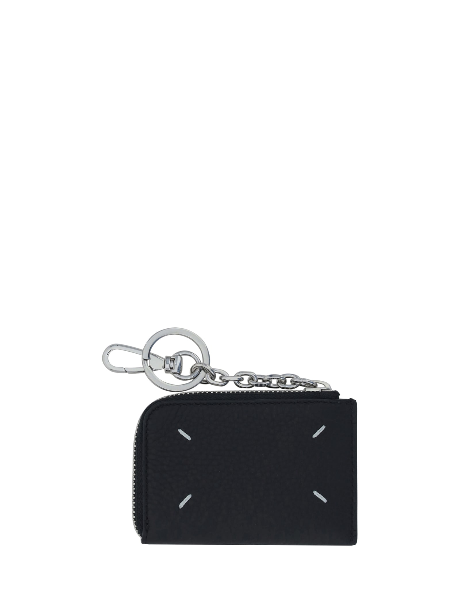 Shop Maison Margiela Card Holder In Black