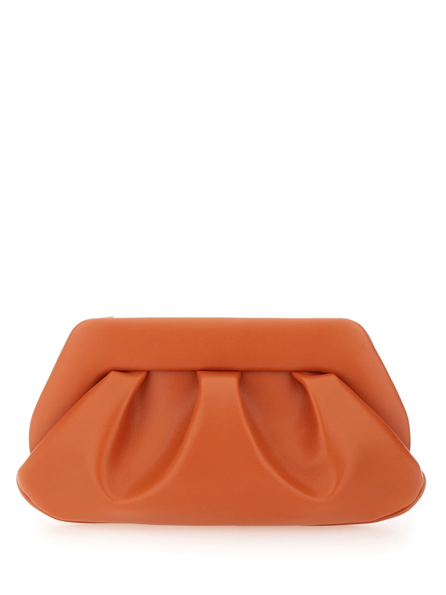 Themoirè Clutch "emera" In Orange