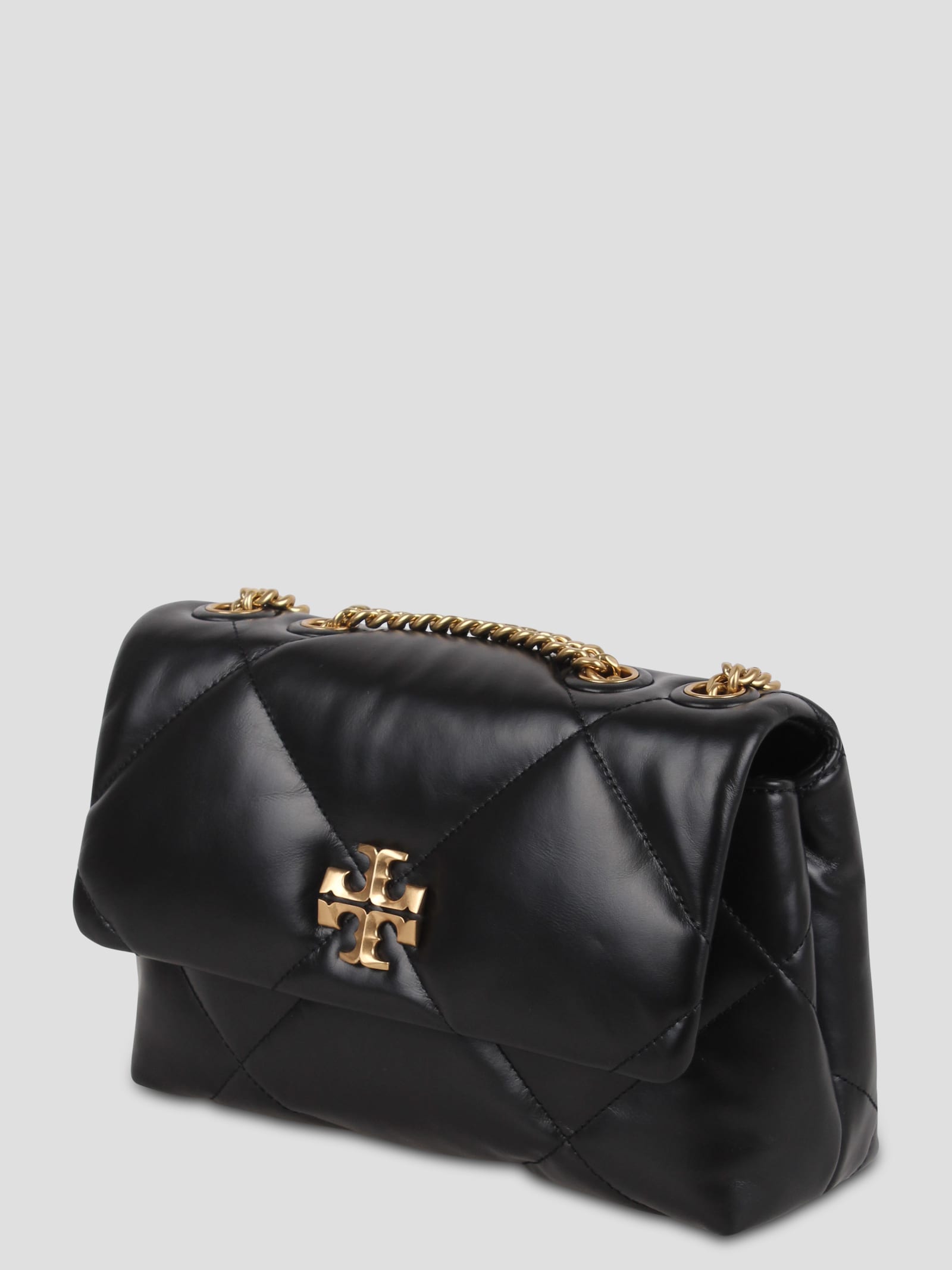 Shop Tory Burch Small Diamond-quilted Kira Shoulder Bag