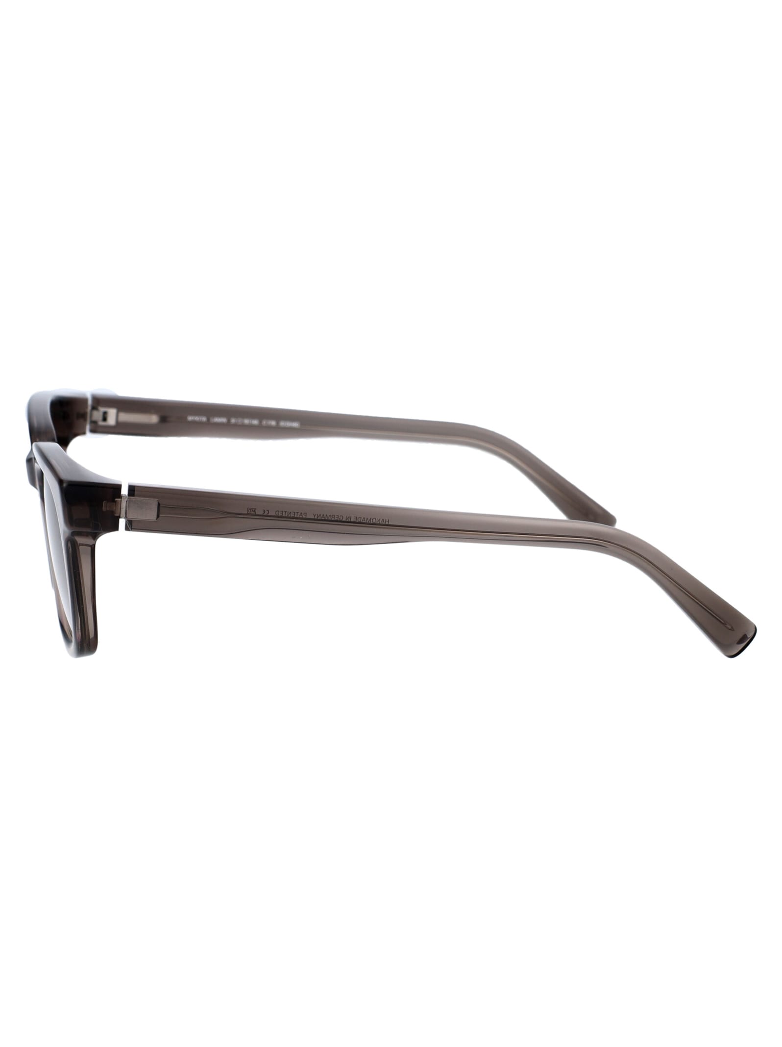 Shop Mykita Lamin Sunglasses In 776 C159-clear Ash/shiny Silver Brown