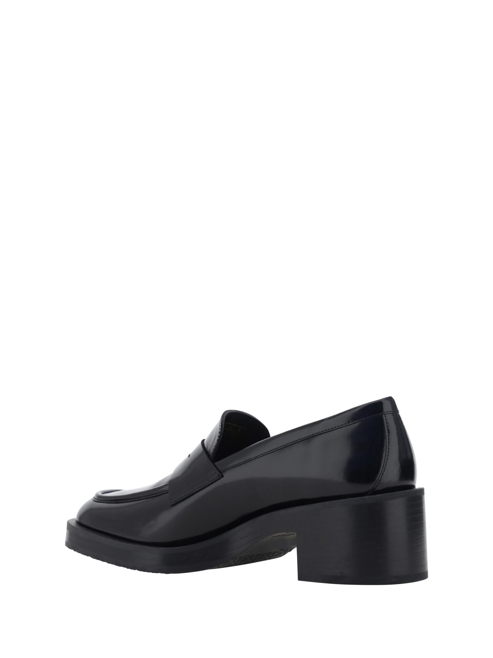 Shop Stuart Weitzman Kaia Loafers In Black