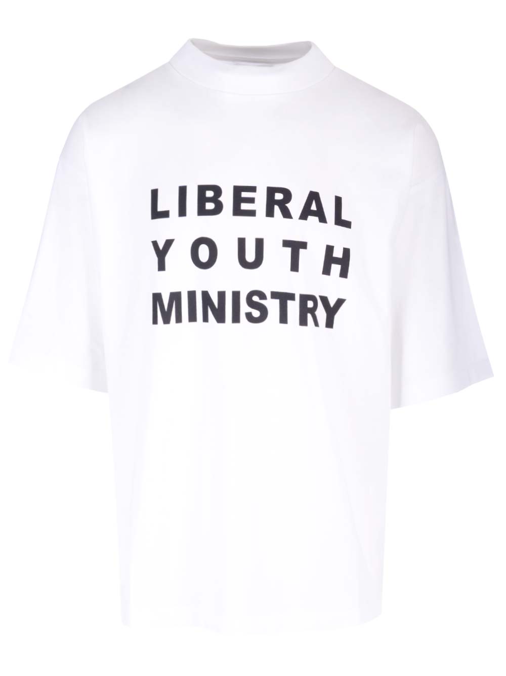 LIBERAL YOUTH MINISTRY WHITE COTTON T-SHIRT