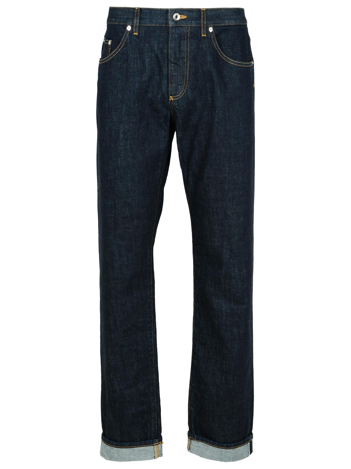 Shop Dolce & Gabbana Blue Denim Jeans