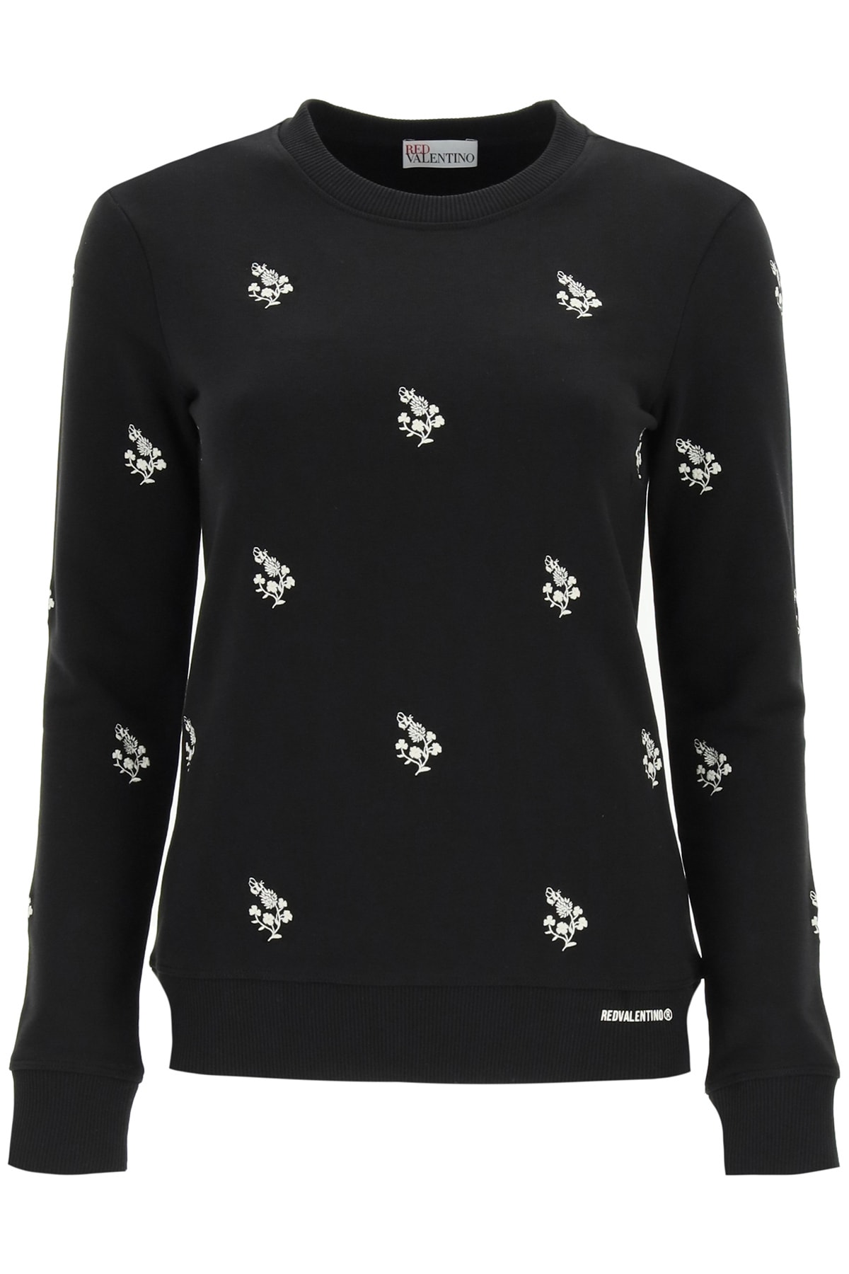 RED Valentino Sweatshirt With Clover Embroidery