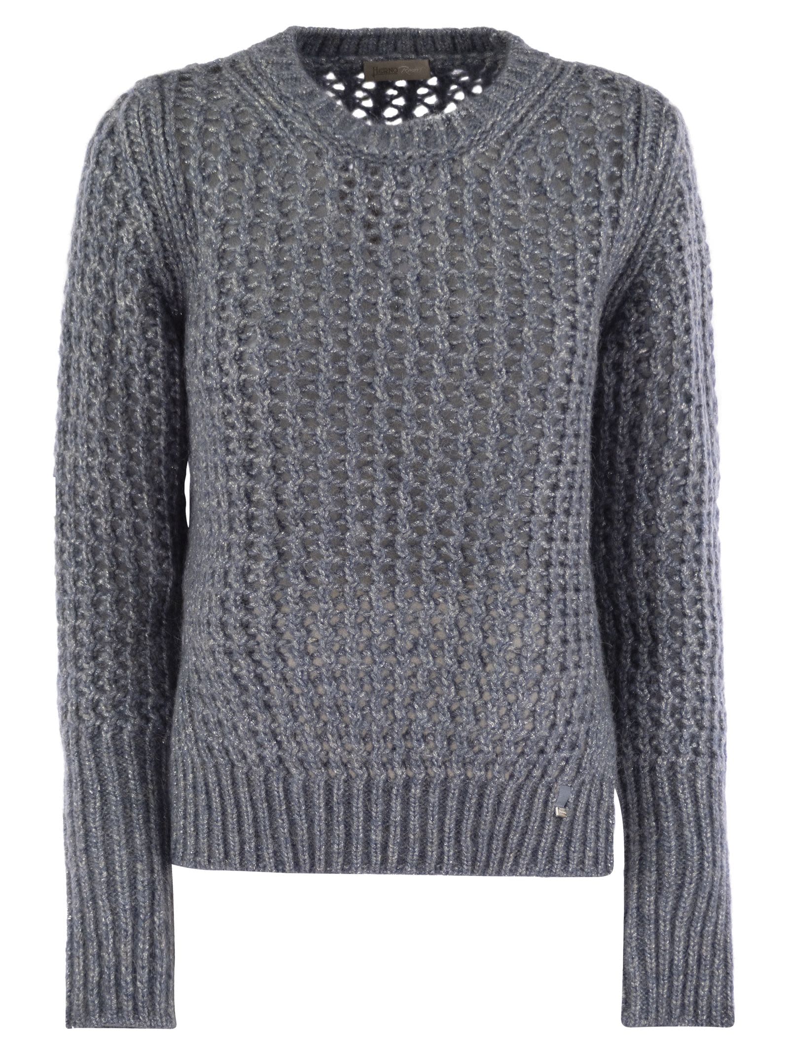 Knitwear In Alpaca And Wool Yarn