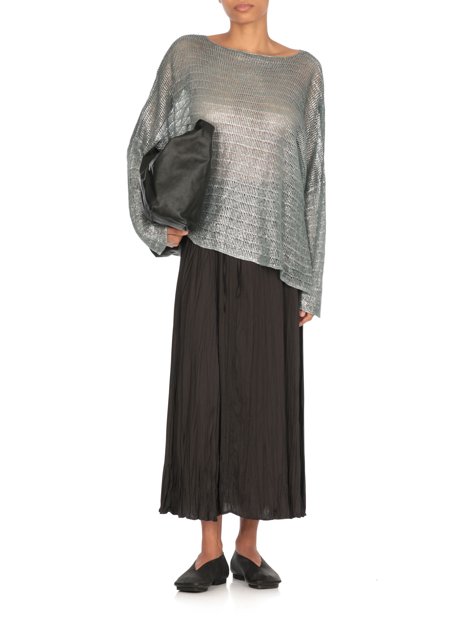 Avant Toi Blue Linen Sweater