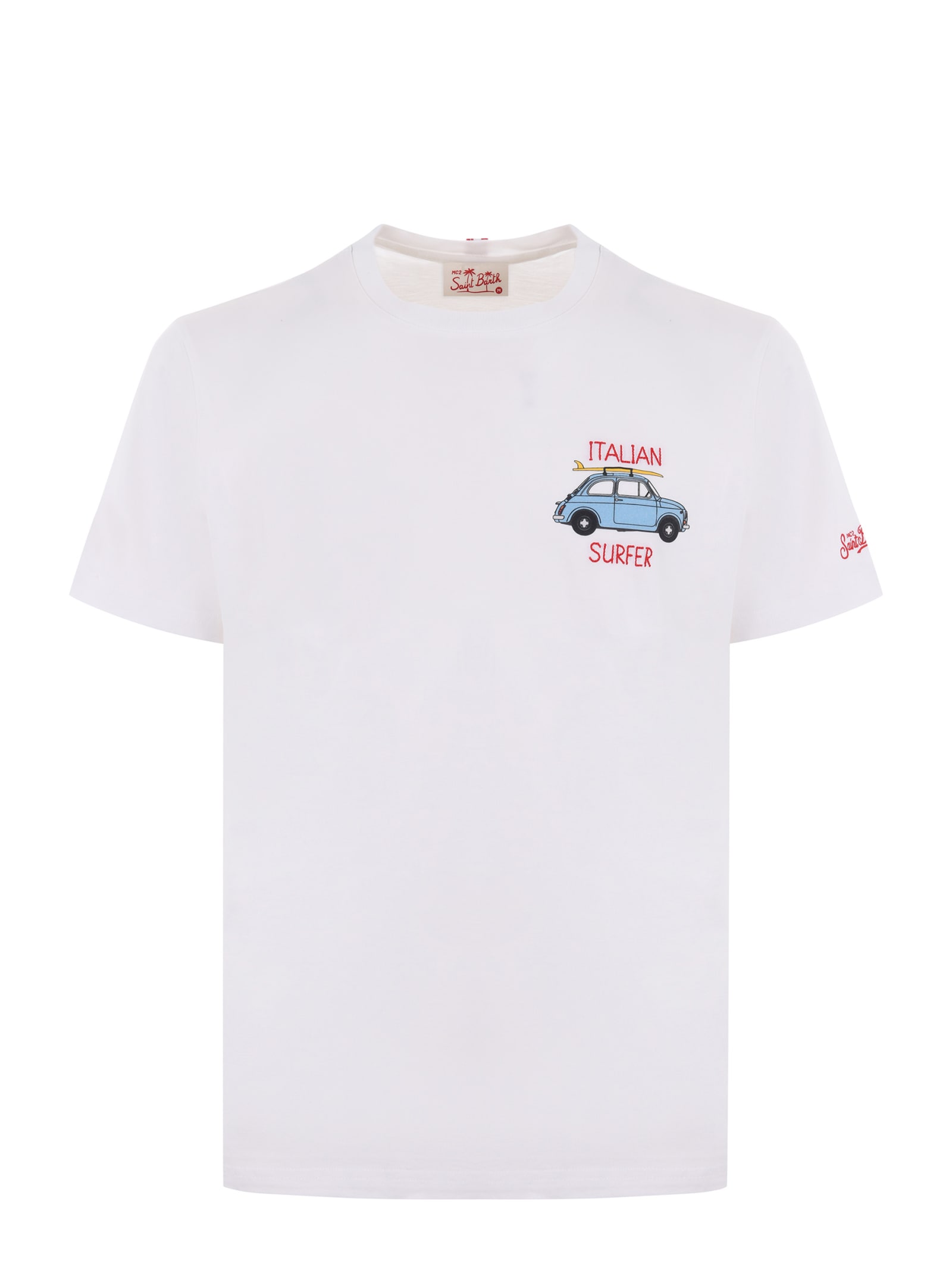 Mc2 Saint Barth T-shirt In White