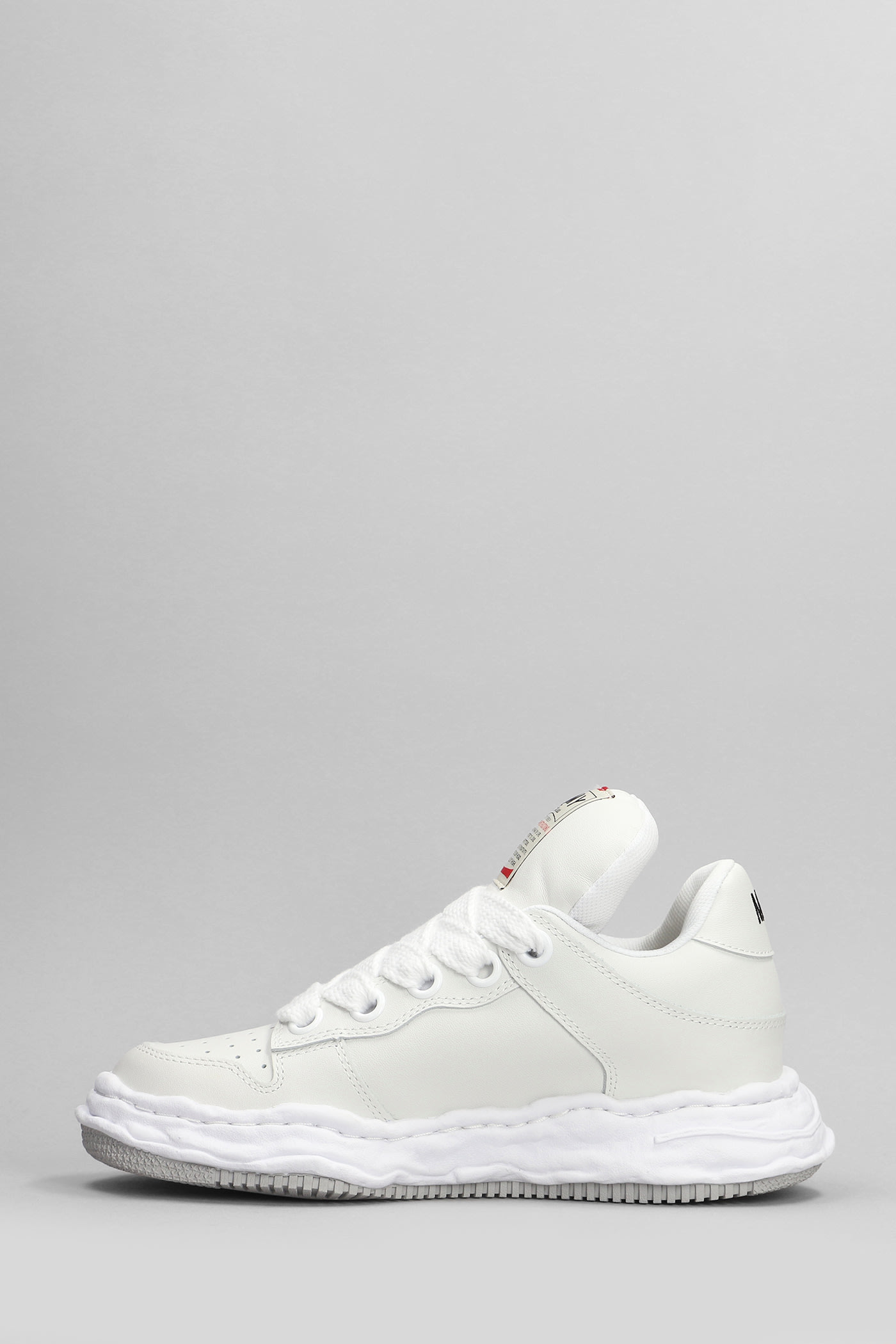 Miharayasuhiro Maison Mihara Yasuhiro Wayne Puffer Og Sole Low Top Sneaker In White