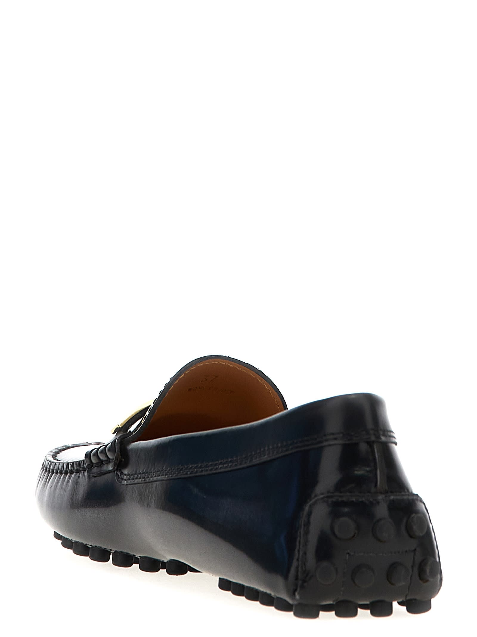 Shop Tod's Gommino Loafers In Black