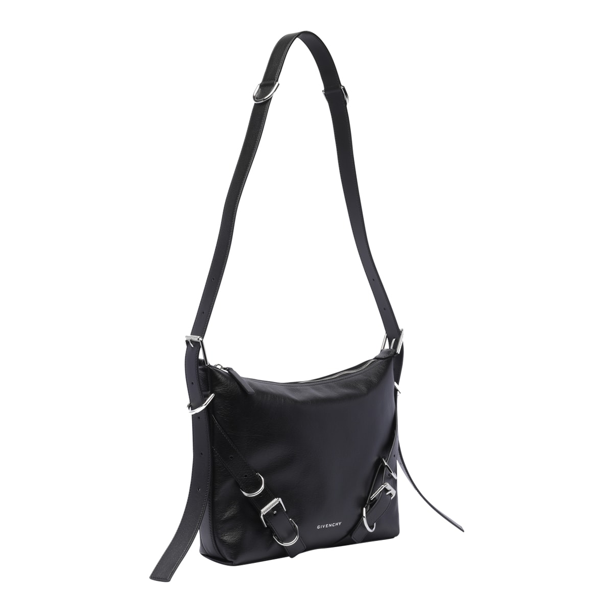 Shop Givenchy Vouyou Crossbody Bag In Black