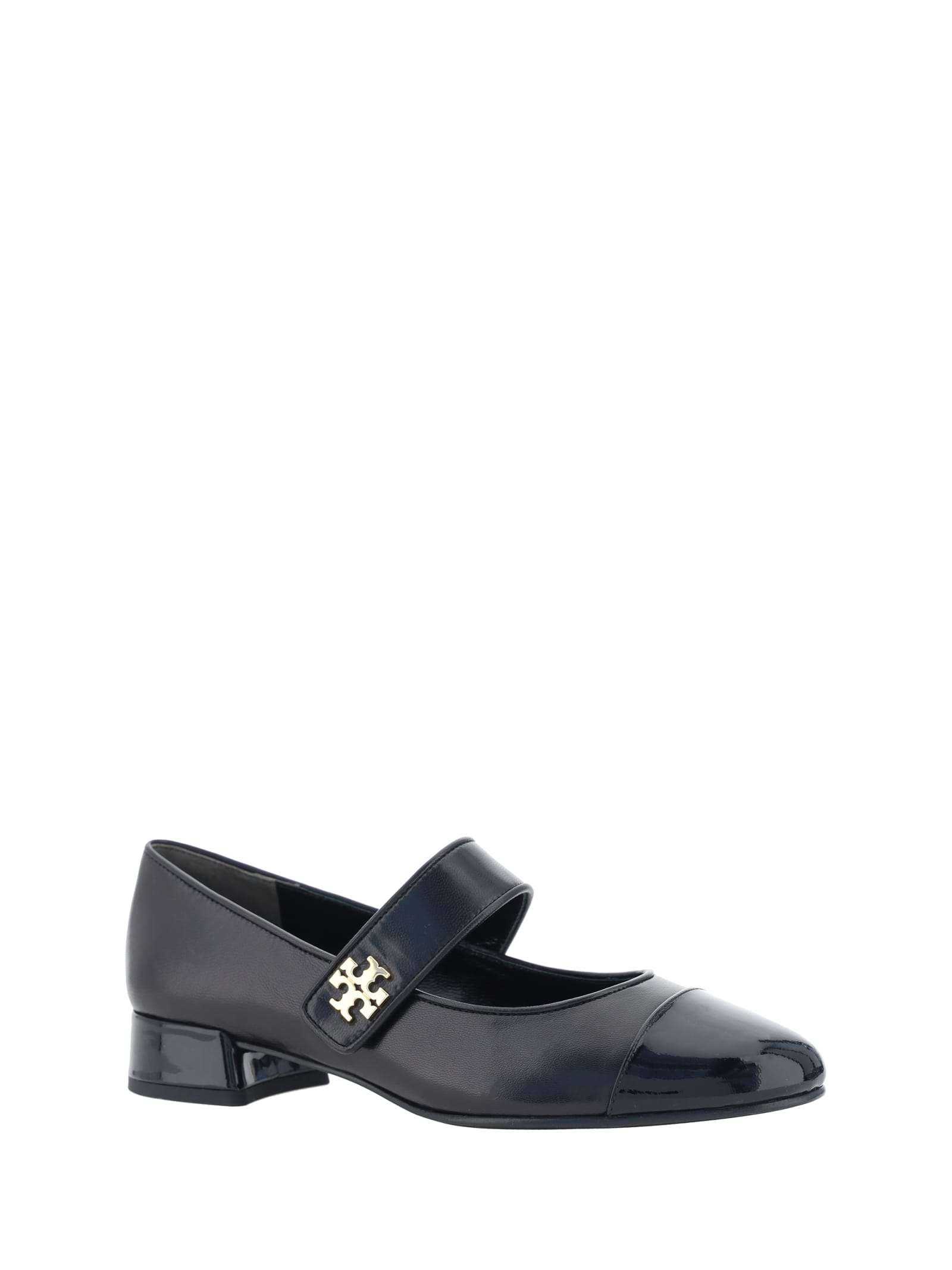 Shop Tory Burch Mary Jane Pumps In Perfect Black / Perfect Black