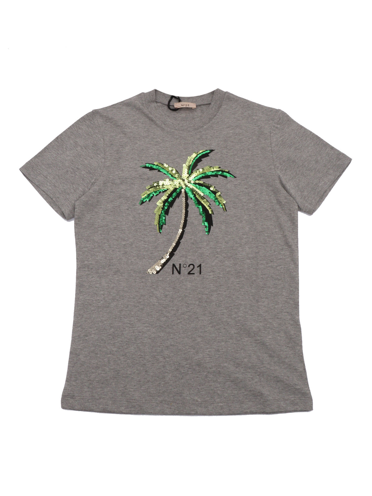 N°21 T-shirts In Gray