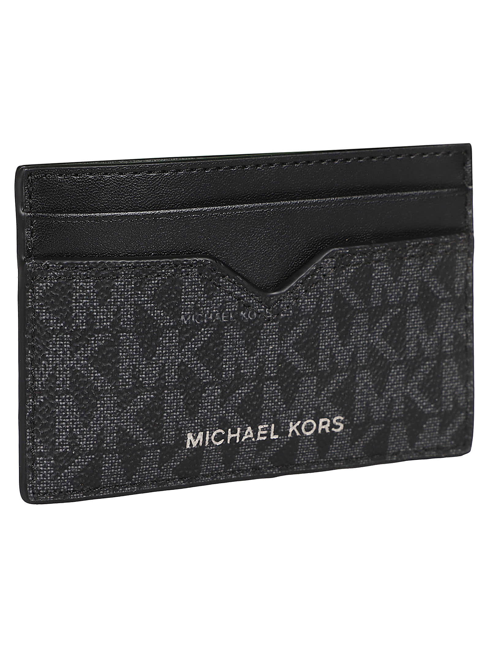 Michael Kors Hudson Credit Card Holder In Black