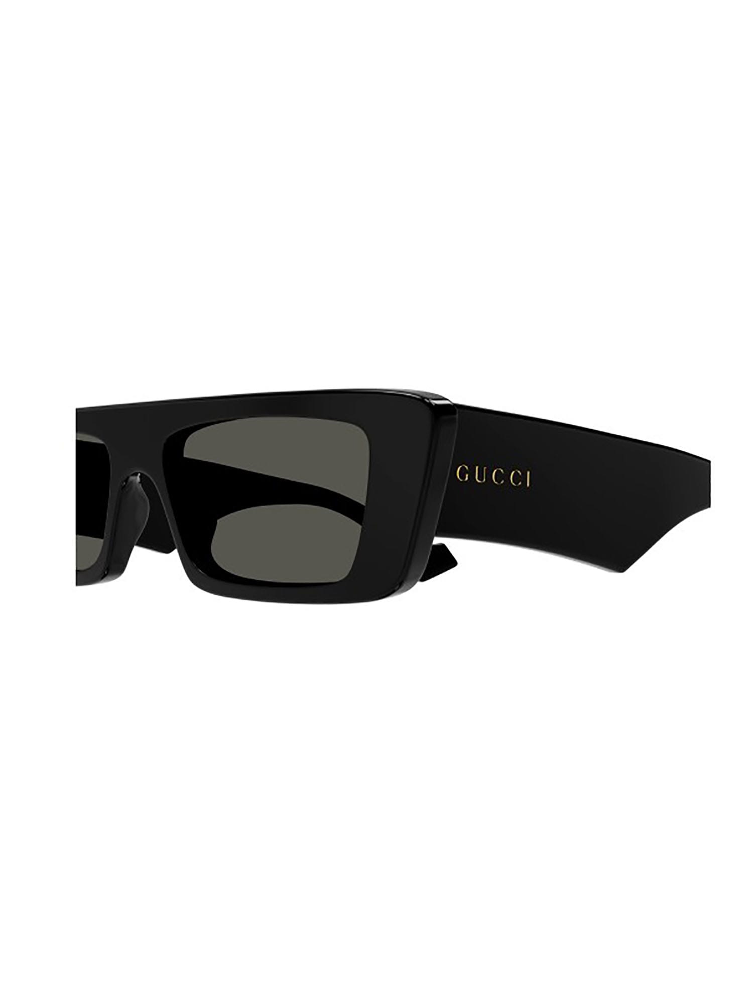 Shop Gucci Gg1331s Sunglasses In Black Black Grey