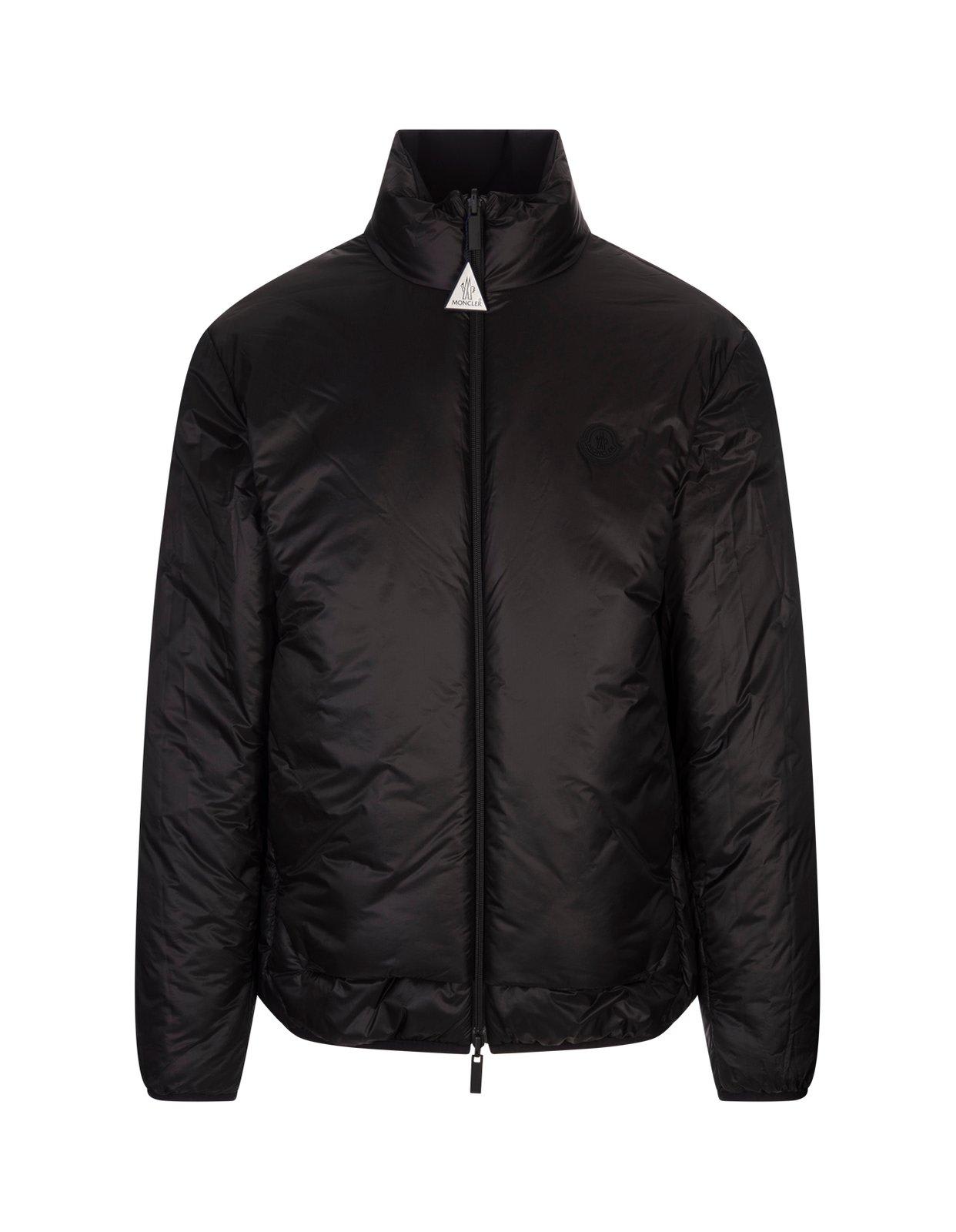 Shop Moncler Larcher Reversible Zip-up Jacket In Black