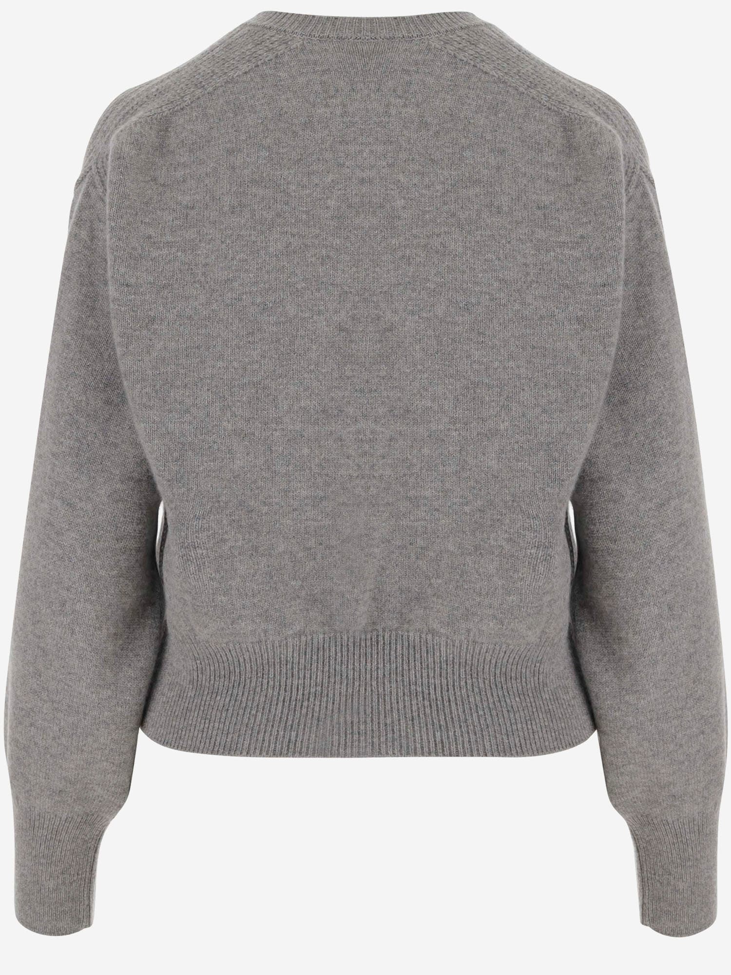 Sa Su Phi Cashmere Sweater In Gray