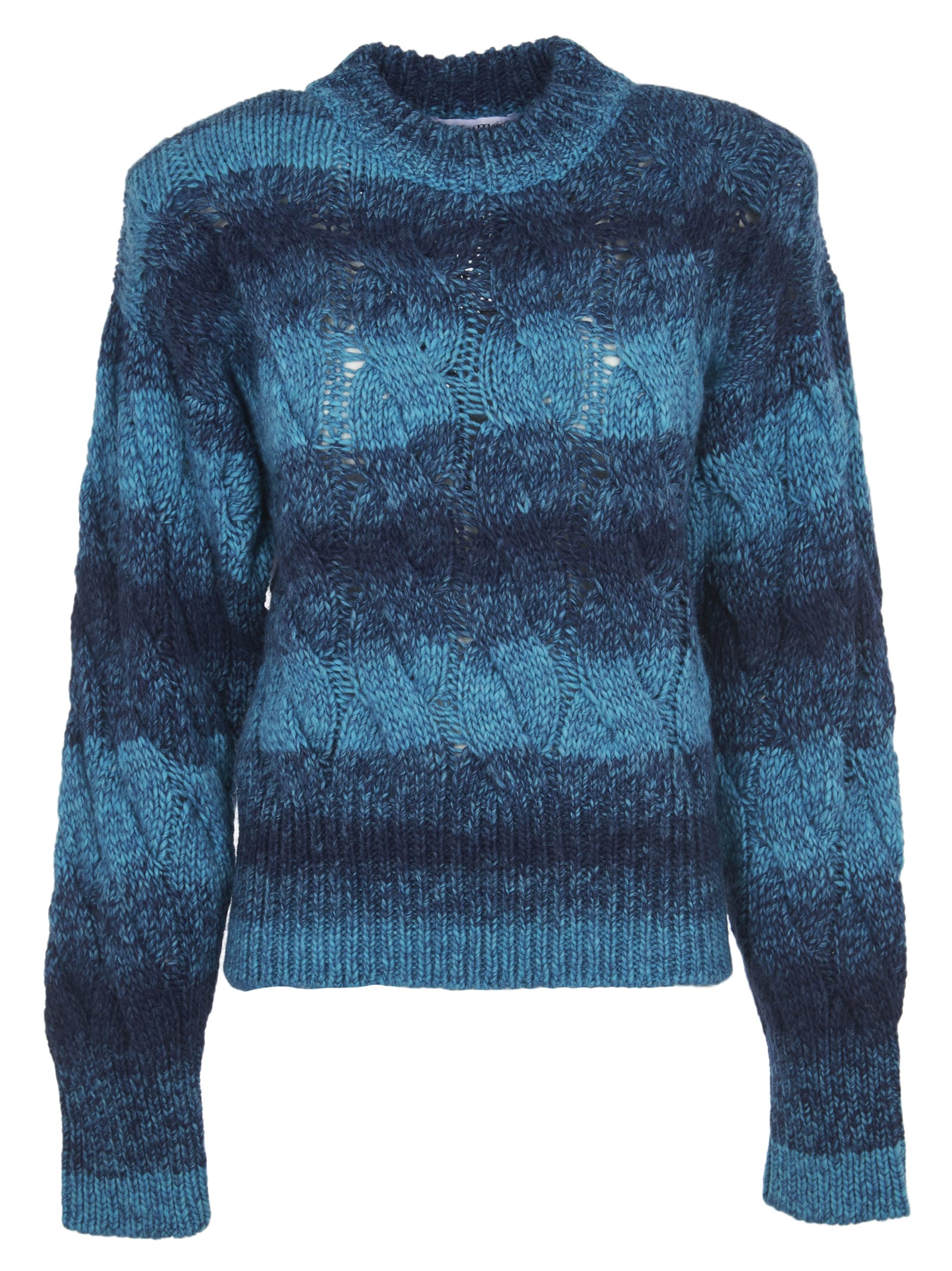 The Attico kenna Turquoise Sweater