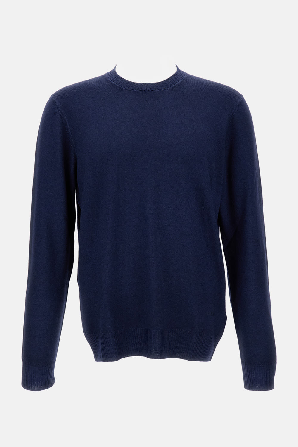 Fay Crew Neck Sweater In Blue