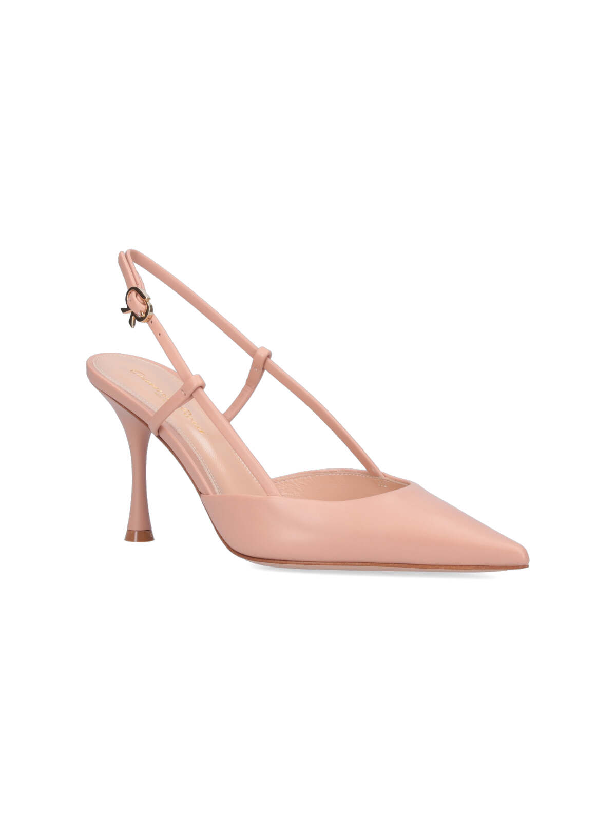 Shop Gianvito Rossi Ascent Slingbacks In Pink