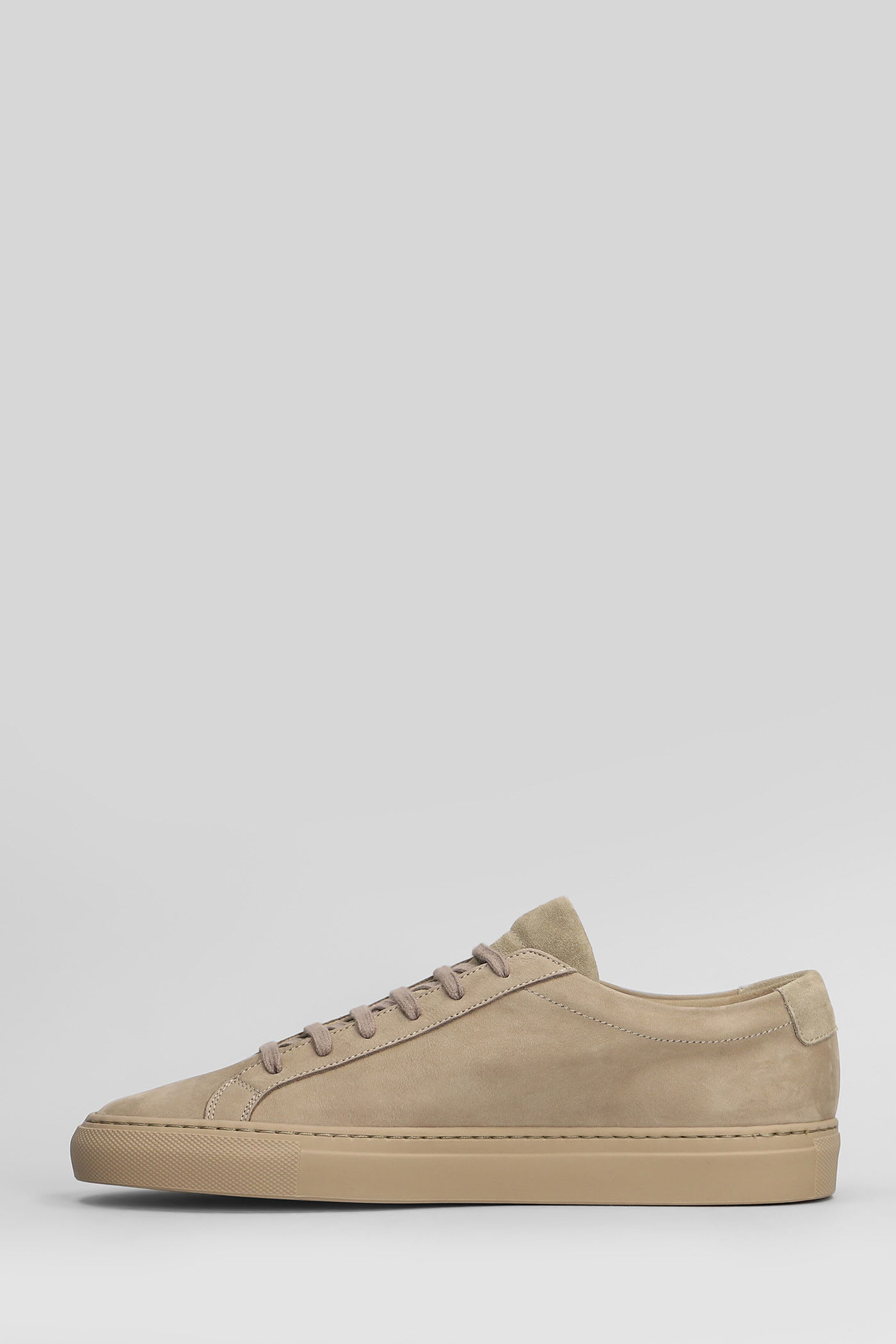 Common Projects Achilles Sneakers In Taupe Suede In Brown