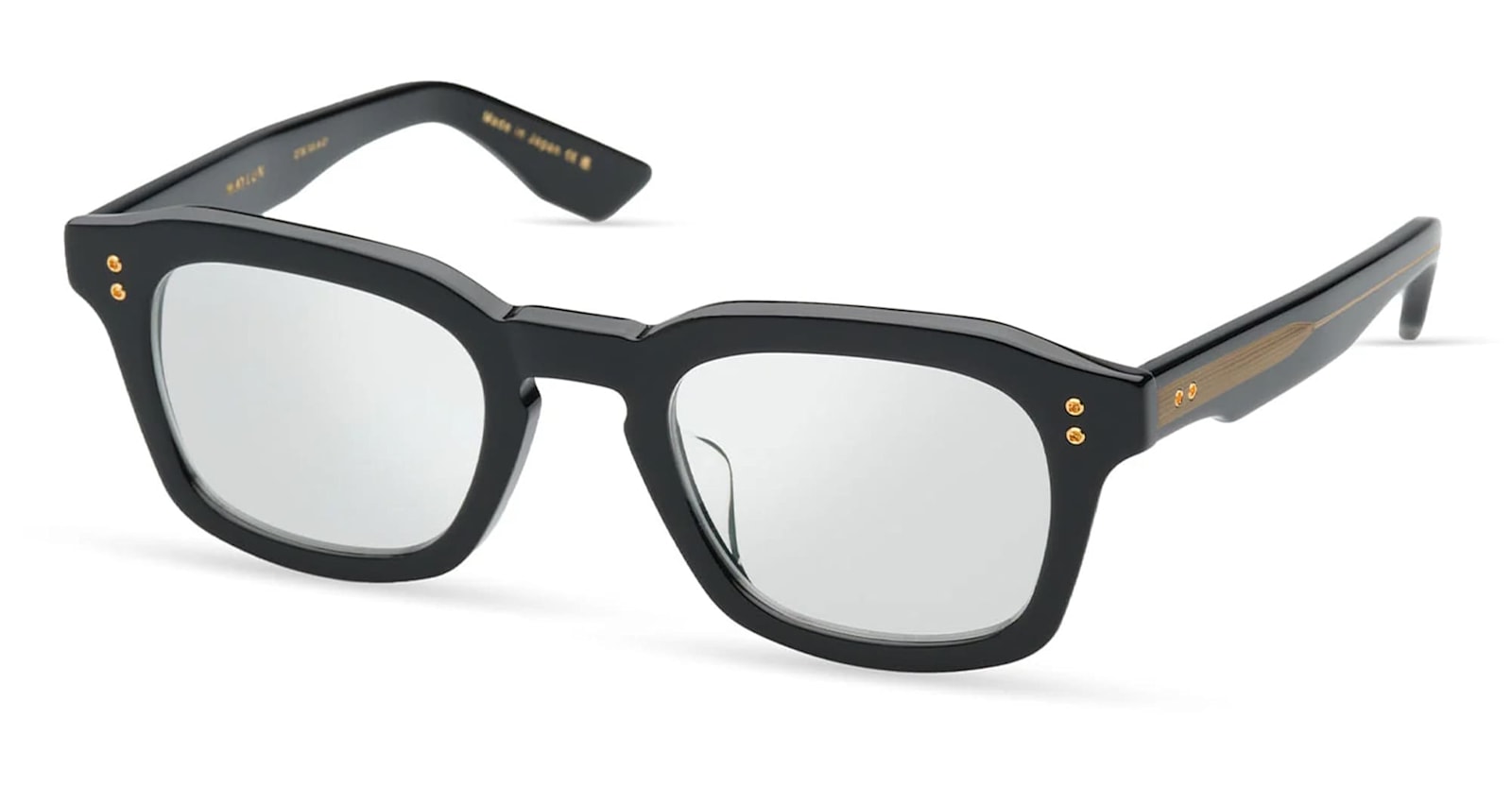 Dita Waylun Demo Square Unisex Sunglasses Dtx722-a-01 48 In Black
