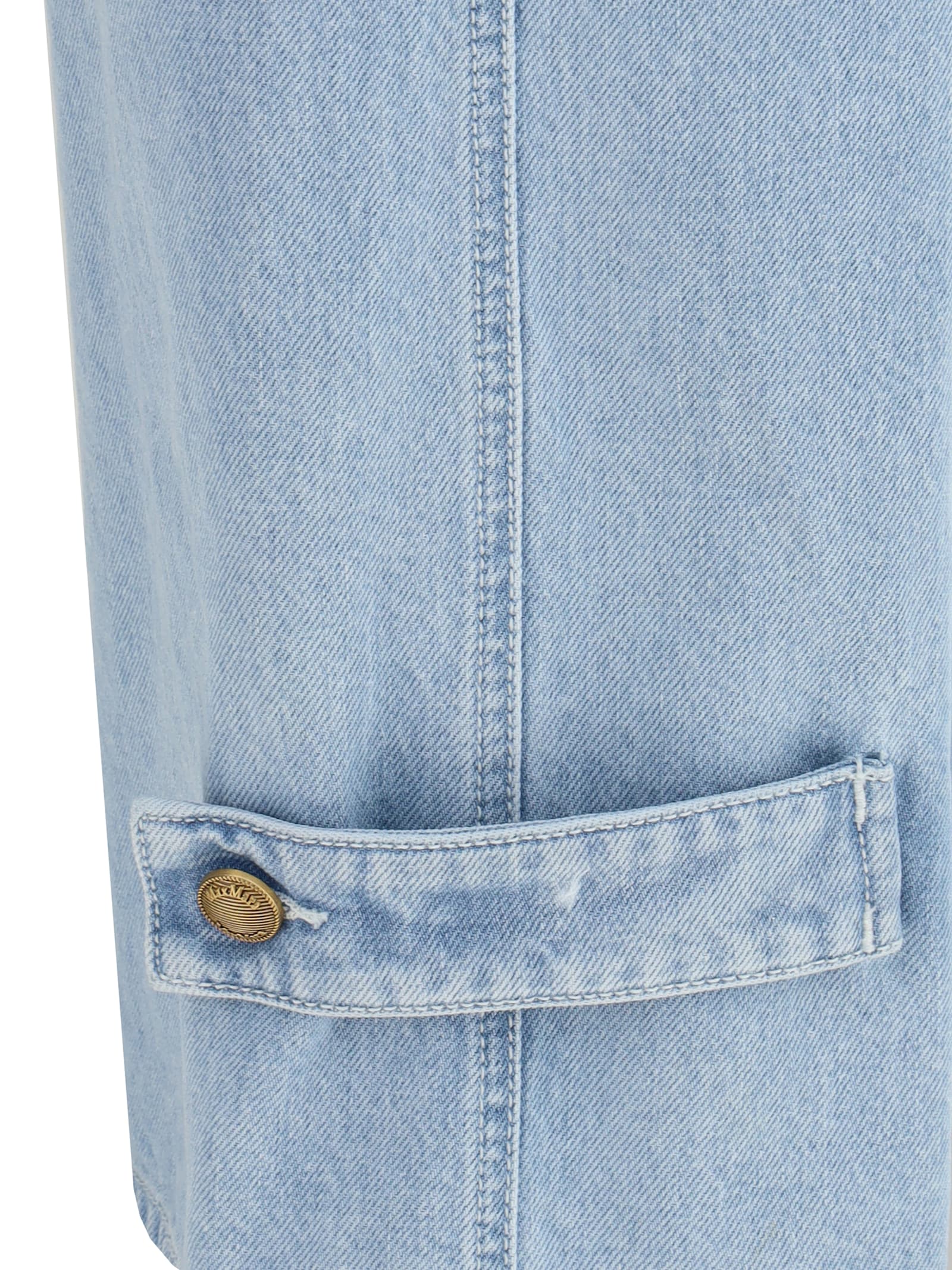 Max Mara Pugnale Jeans In Blue