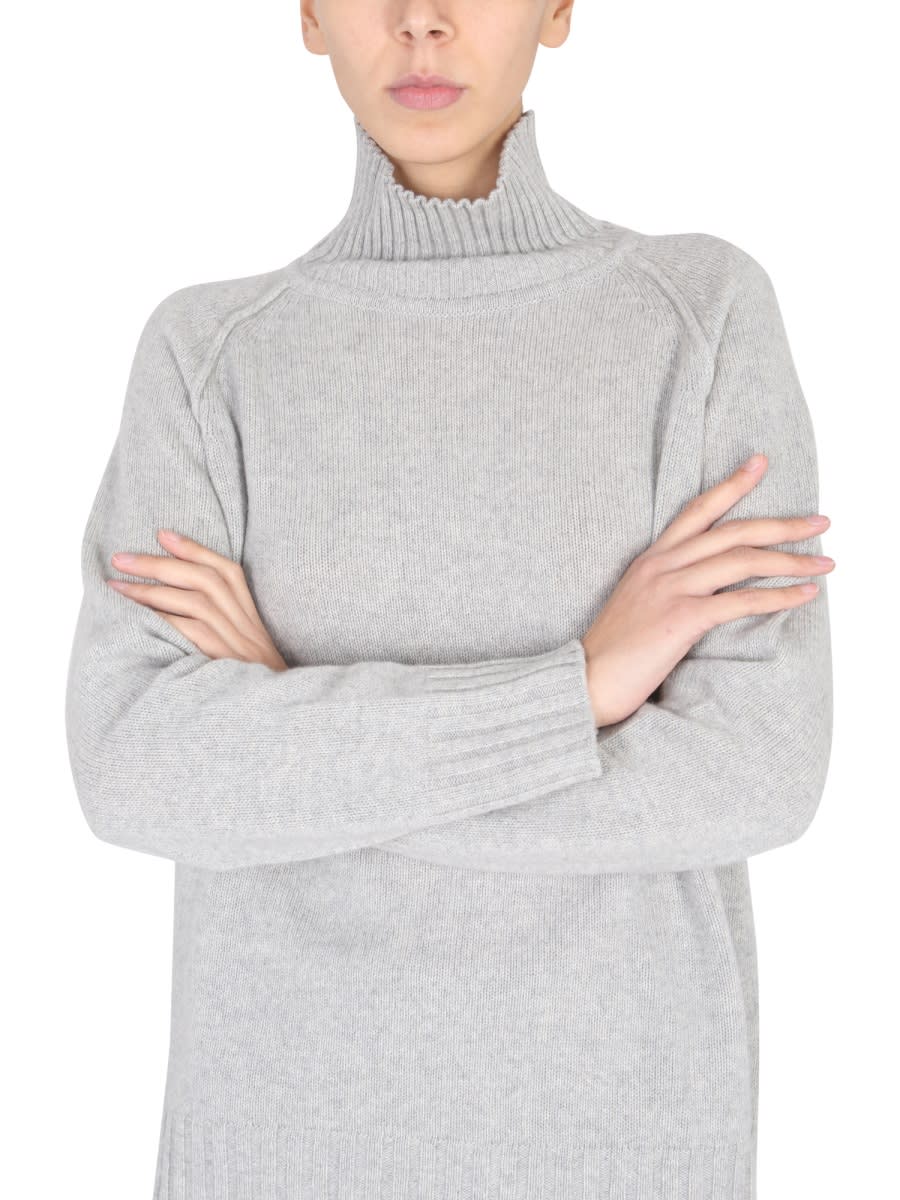 Shop Stefano Mortari Turtleneck Shirt In Grey