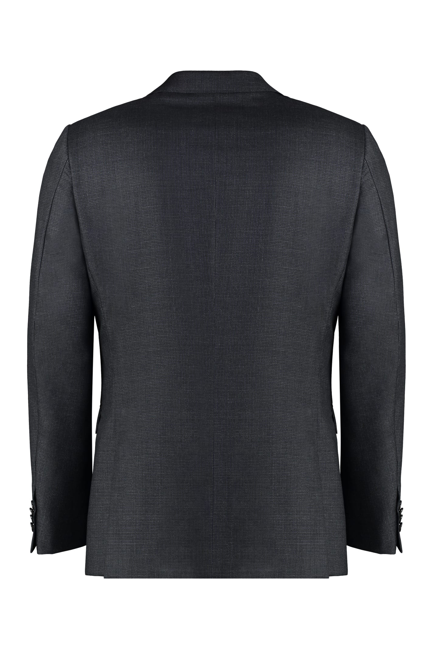 Shop Z Zegna Wool Two-pieces Suit In Blue