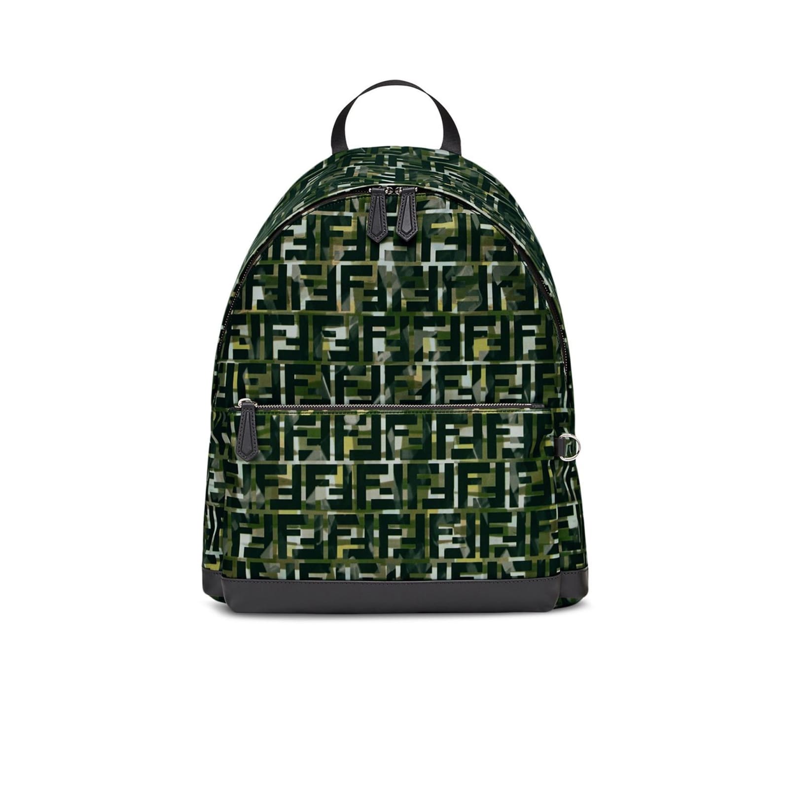 Fendi Ff Monogram Camouflage Backpack