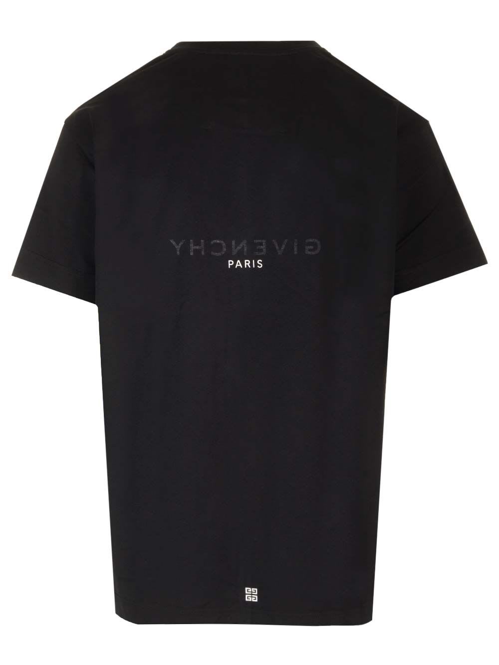 Shop Givenchy Oversized  Reverse T-shirt In Black