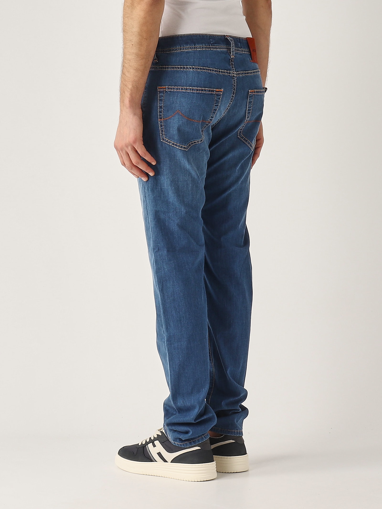 Jacob Cohen Lenny 5 Tasche Slim Fit Denim Stretch oz 8 Jeans In Blue