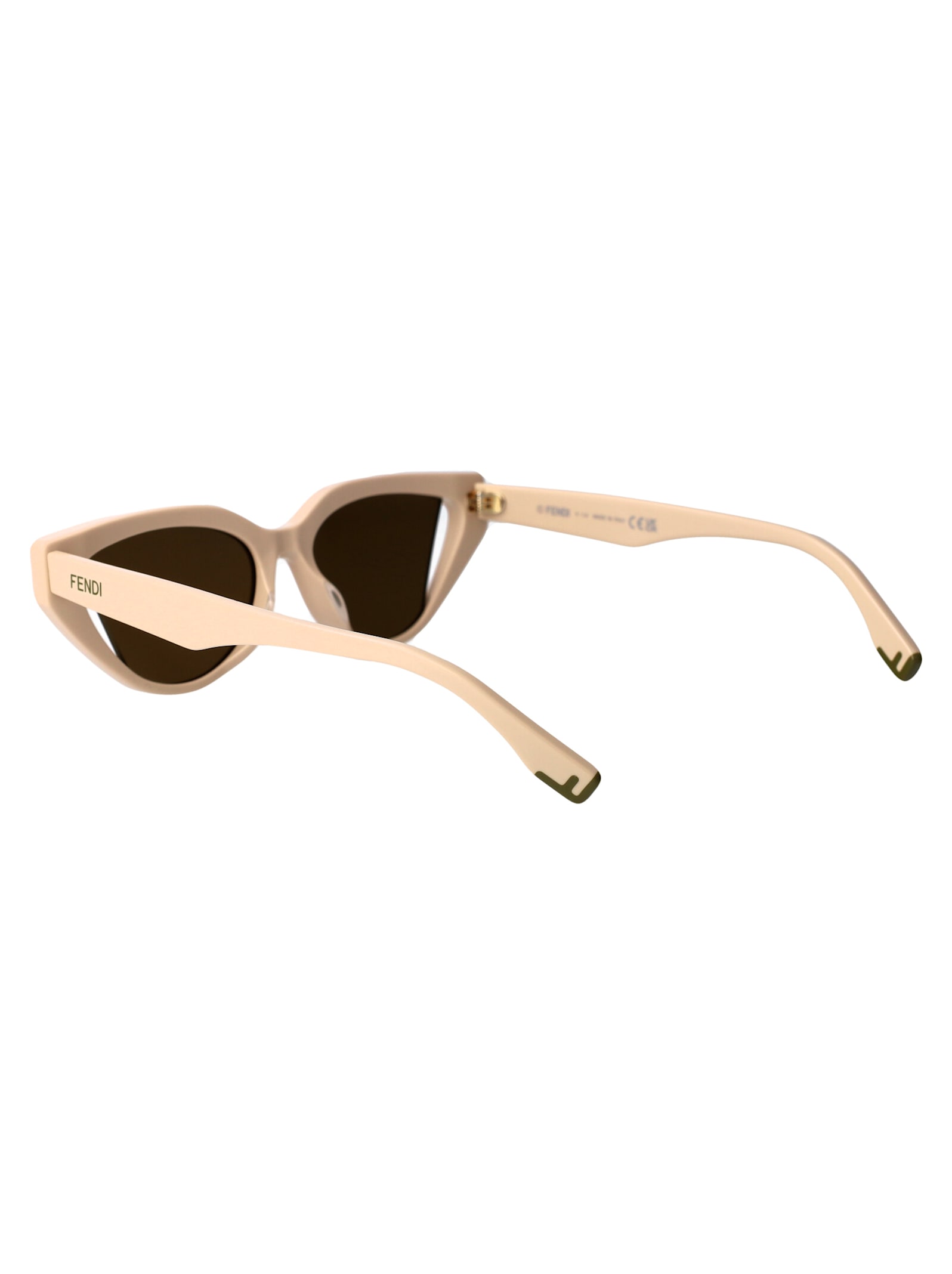 Shop Fendi Way Sunglasses In White